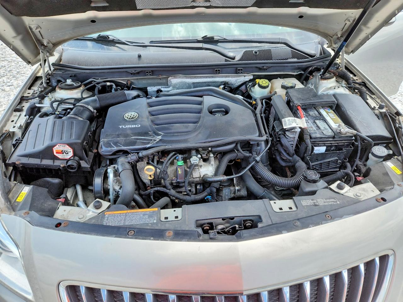 2011 Buick Regal Cxl Silver vin: W04GY5GV7B1092849