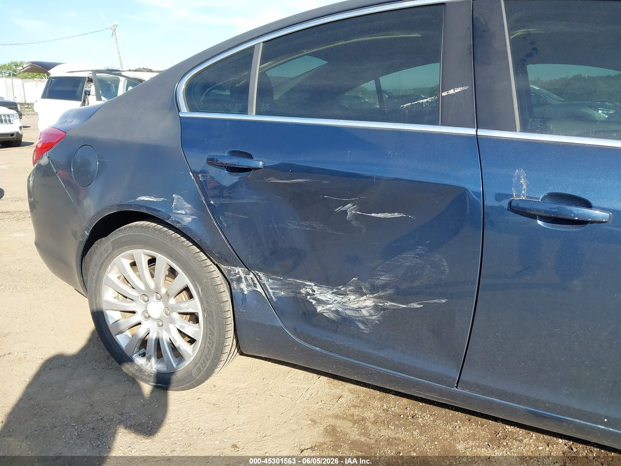 2011 Buick Regal Cxl Turbo Russelsheim Синий vin: W04GY5GV8B1090186