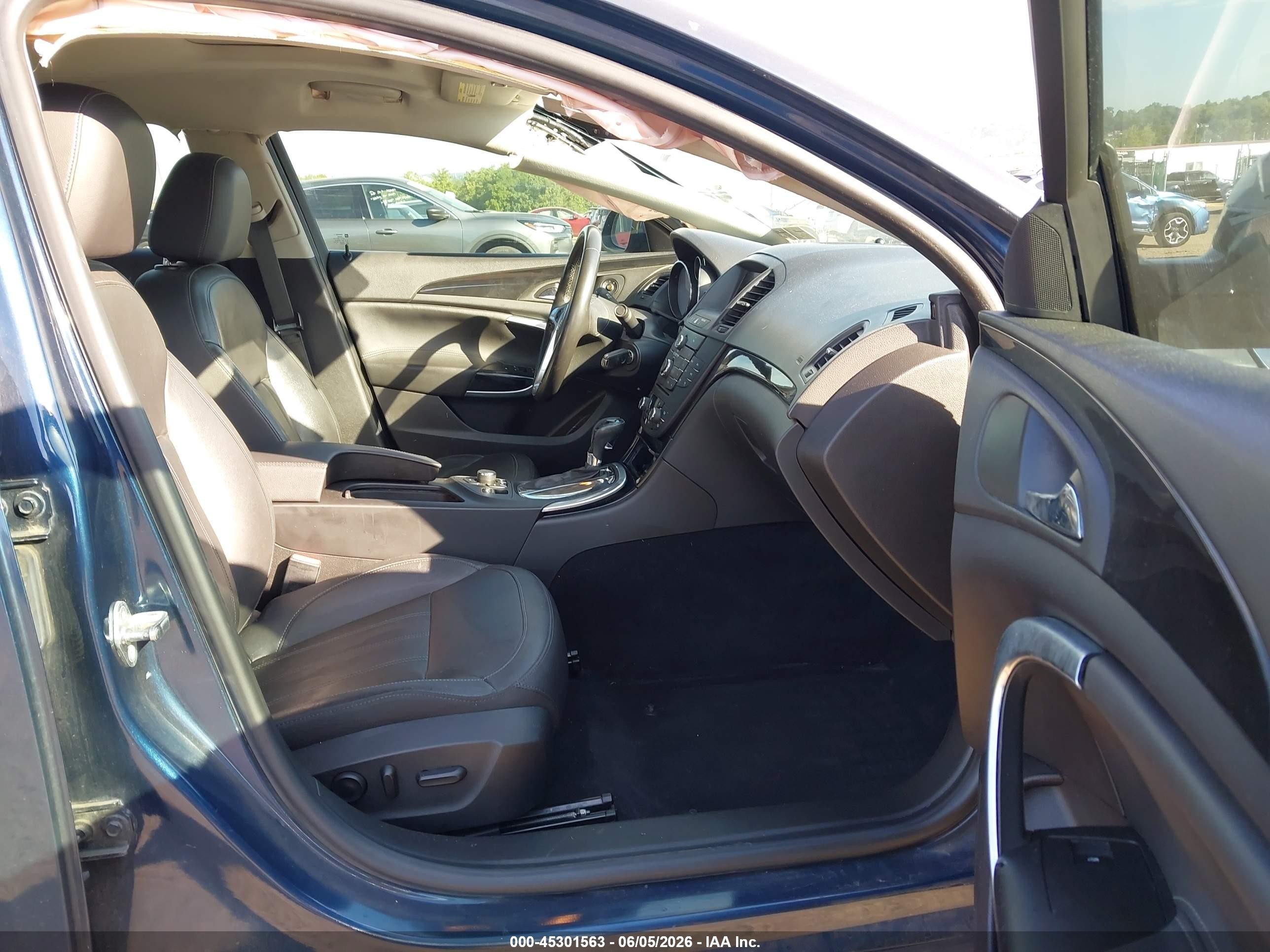 2011 Buick Regal Cxl Turbo Russelsheim Синий vin: W04GY5GV8B1090186