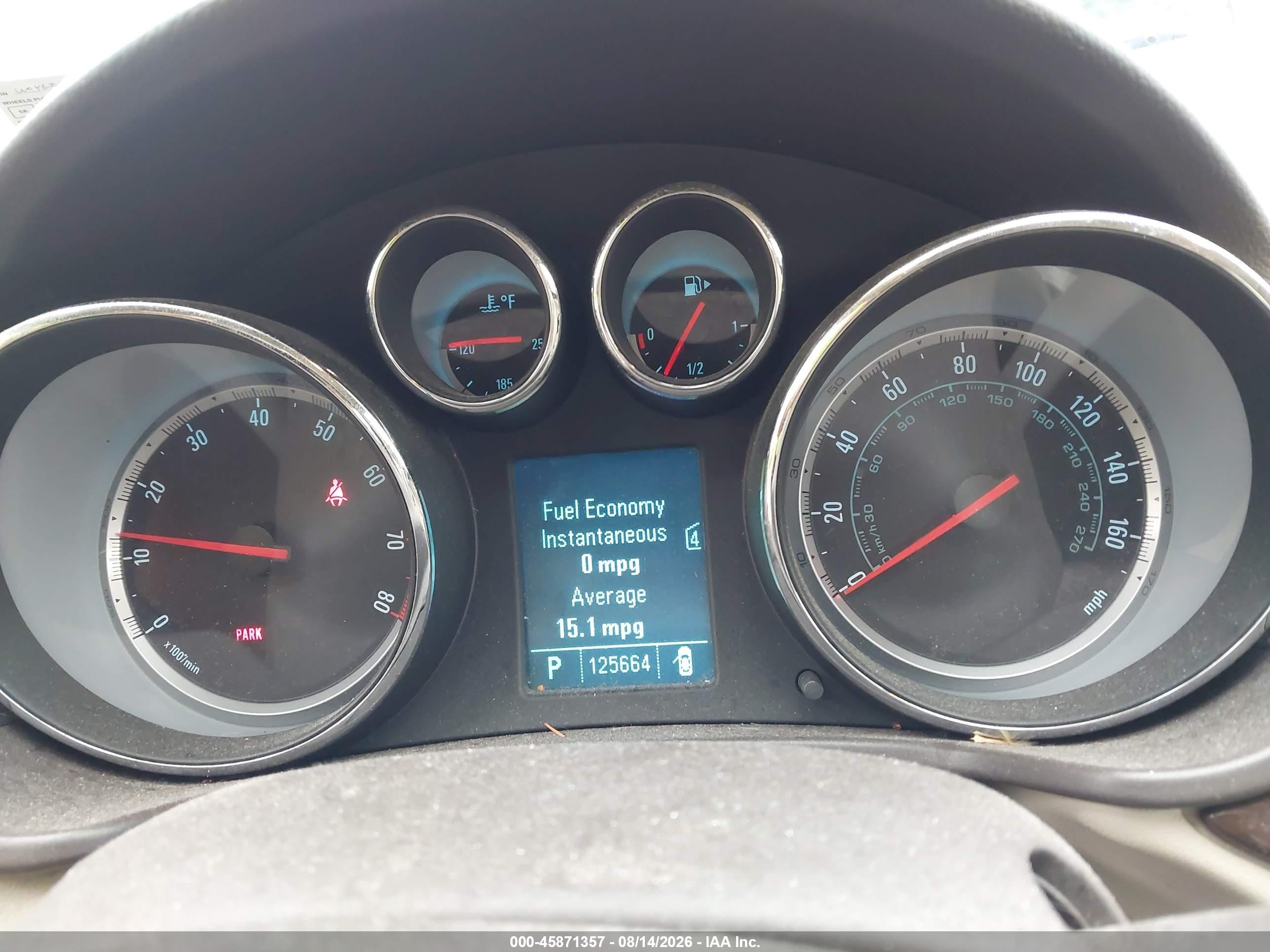 2011 Buick Regal Cxl Turbo Russelsheim Blue vin: W04GZ5GV1B1067832