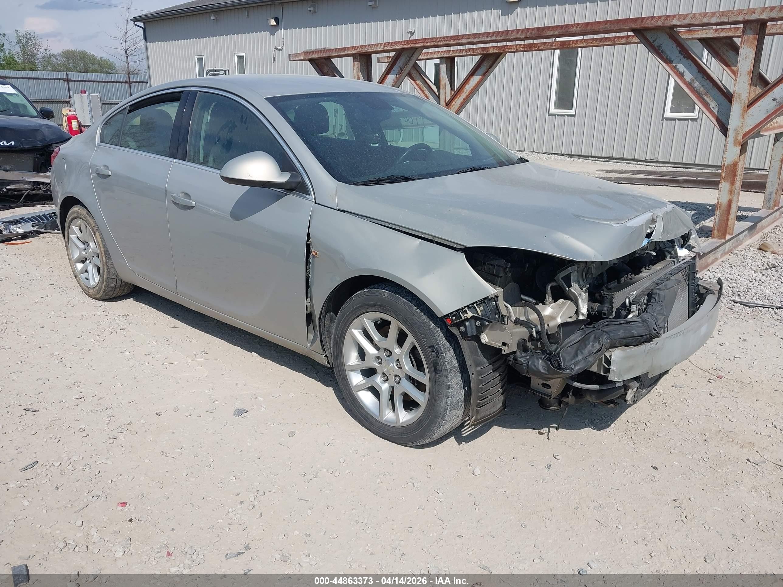 2011 Buick Regal Cxl Turbo Russelsheim Silver vin: W04GZ5GV8B1089150