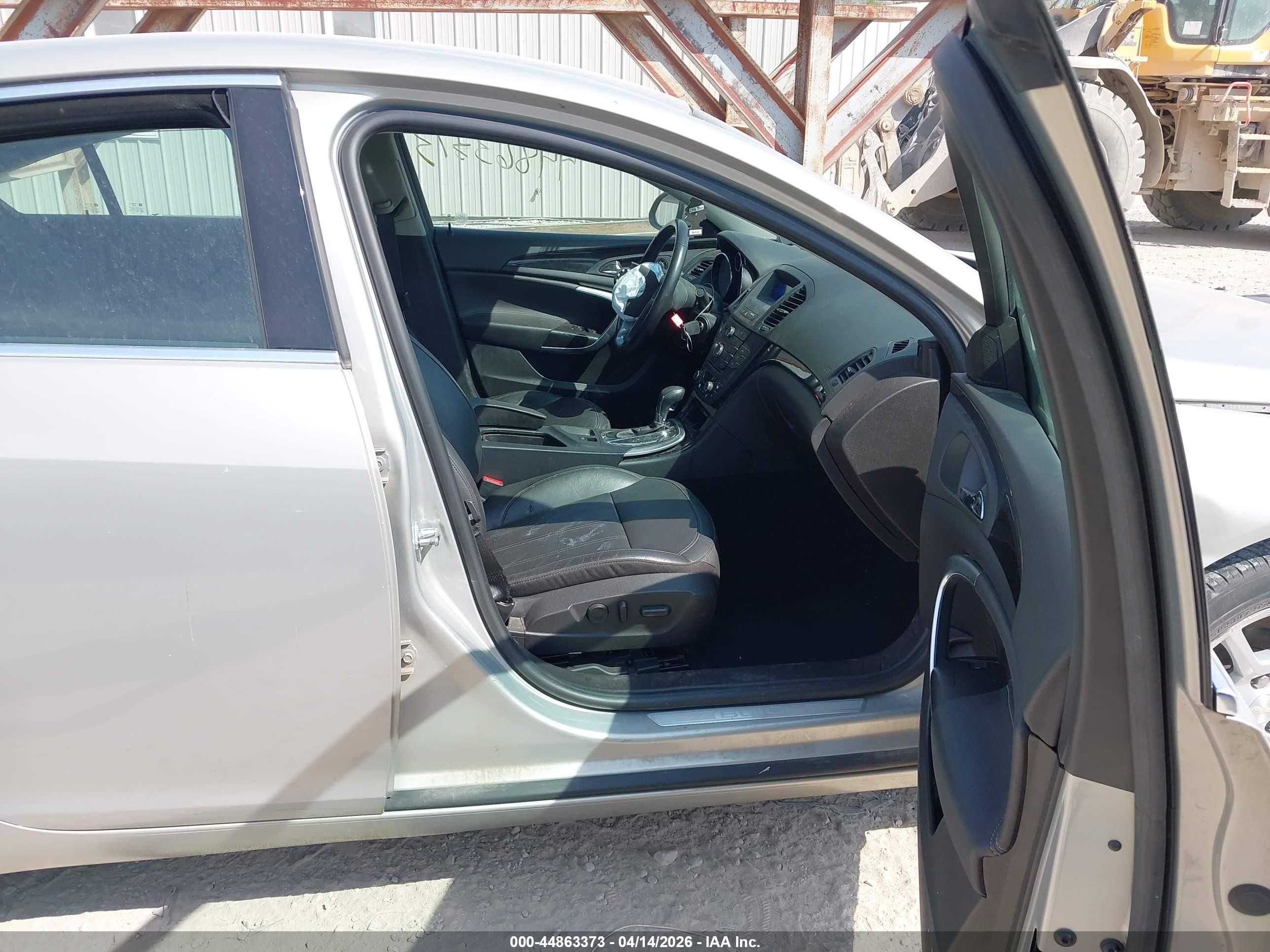 2011 Buick Regal Cxl Turbo Russelsheim Silver vin: W04GZ5GV8B1089150