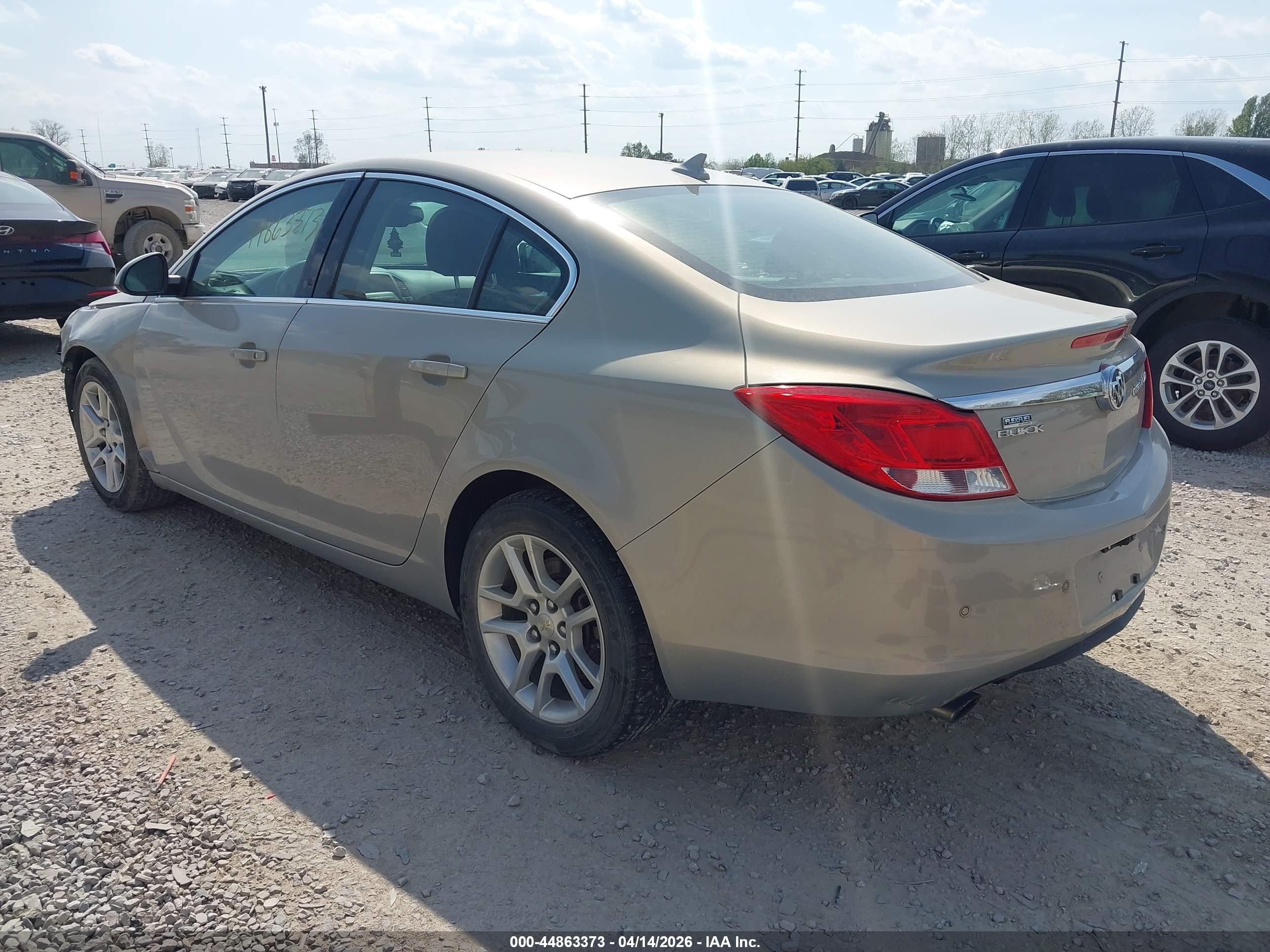 2011 Buick Regal Cxl Turbo Russelsheim Silver vin: W04GZ5GV8B1089150