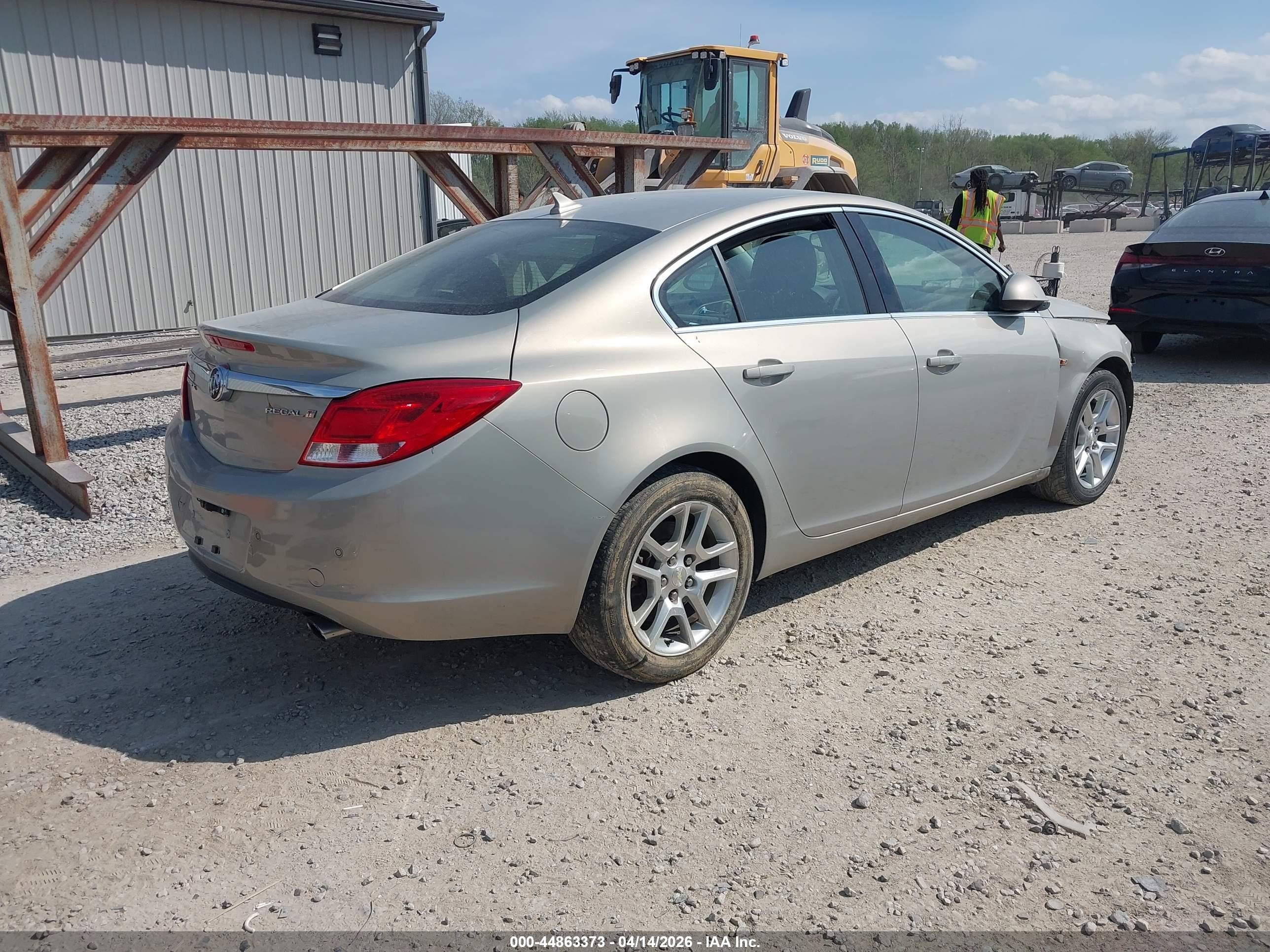 2011 Buick Regal Cxl Turbo Russelsheim Silver vin: W04GZ5GV8B1089150
