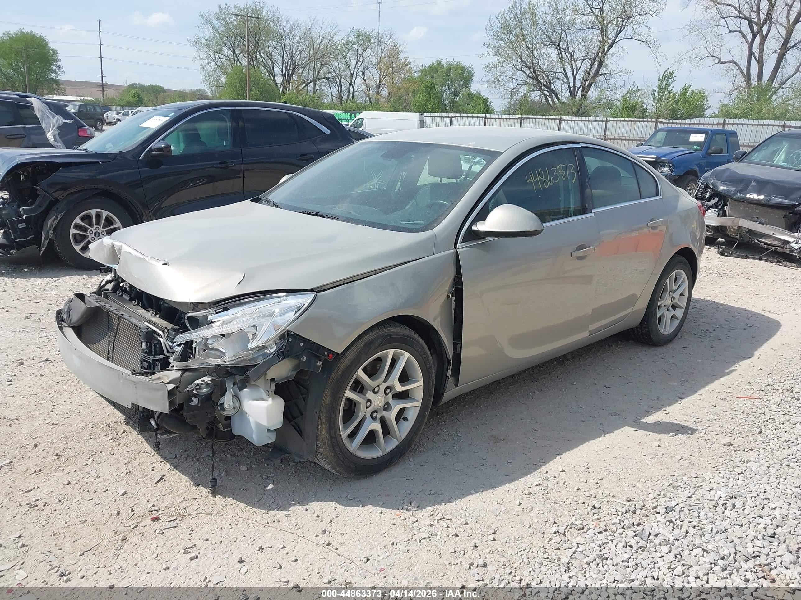 2011 Buick Regal Cxl Turbo Russelsheim Silver vin: W04GZ5GV8B1089150