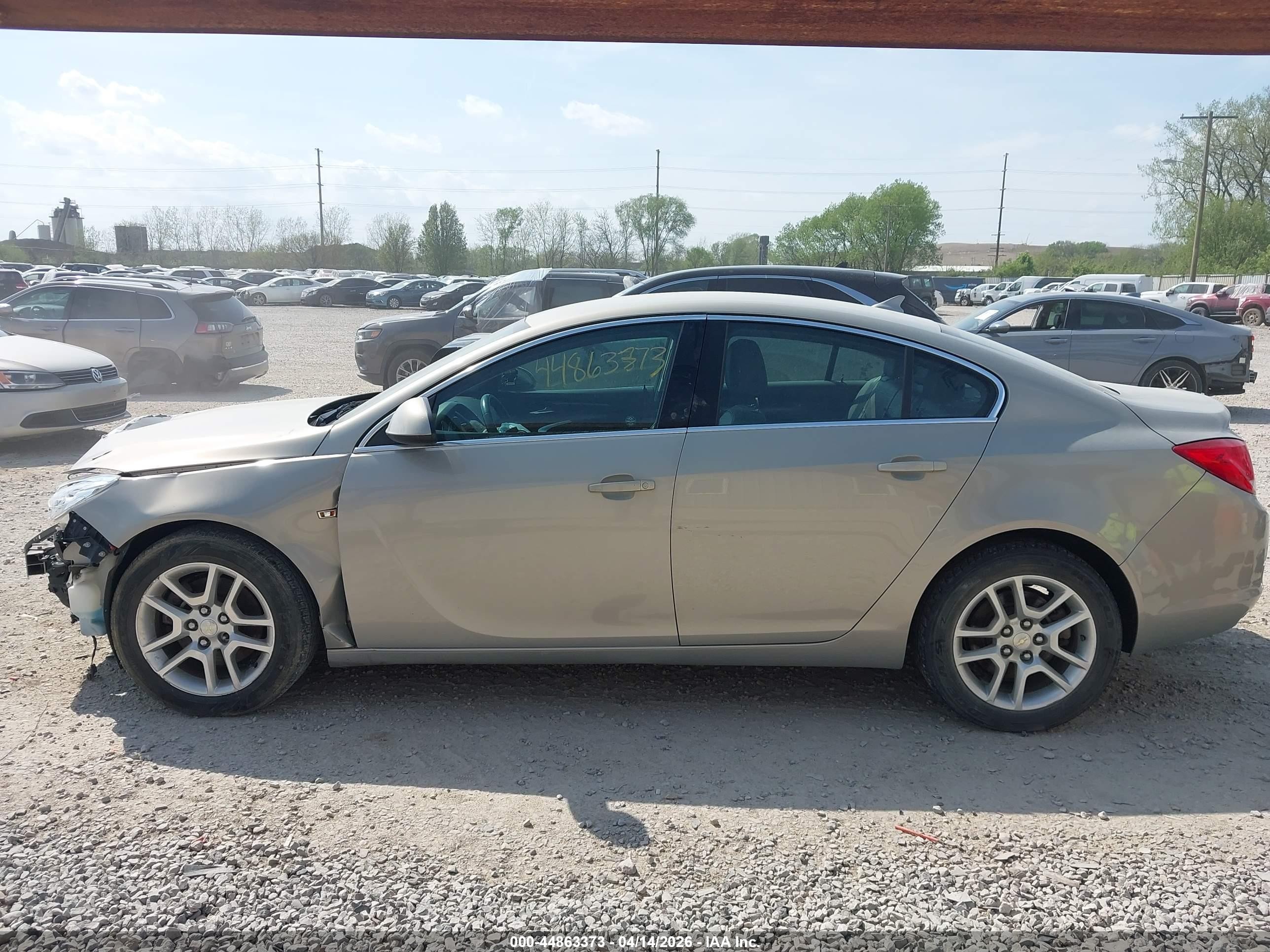 2011 Buick Regal Cxl Turbo Russelsheim Silver vin: W04GZ5GV8B1089150