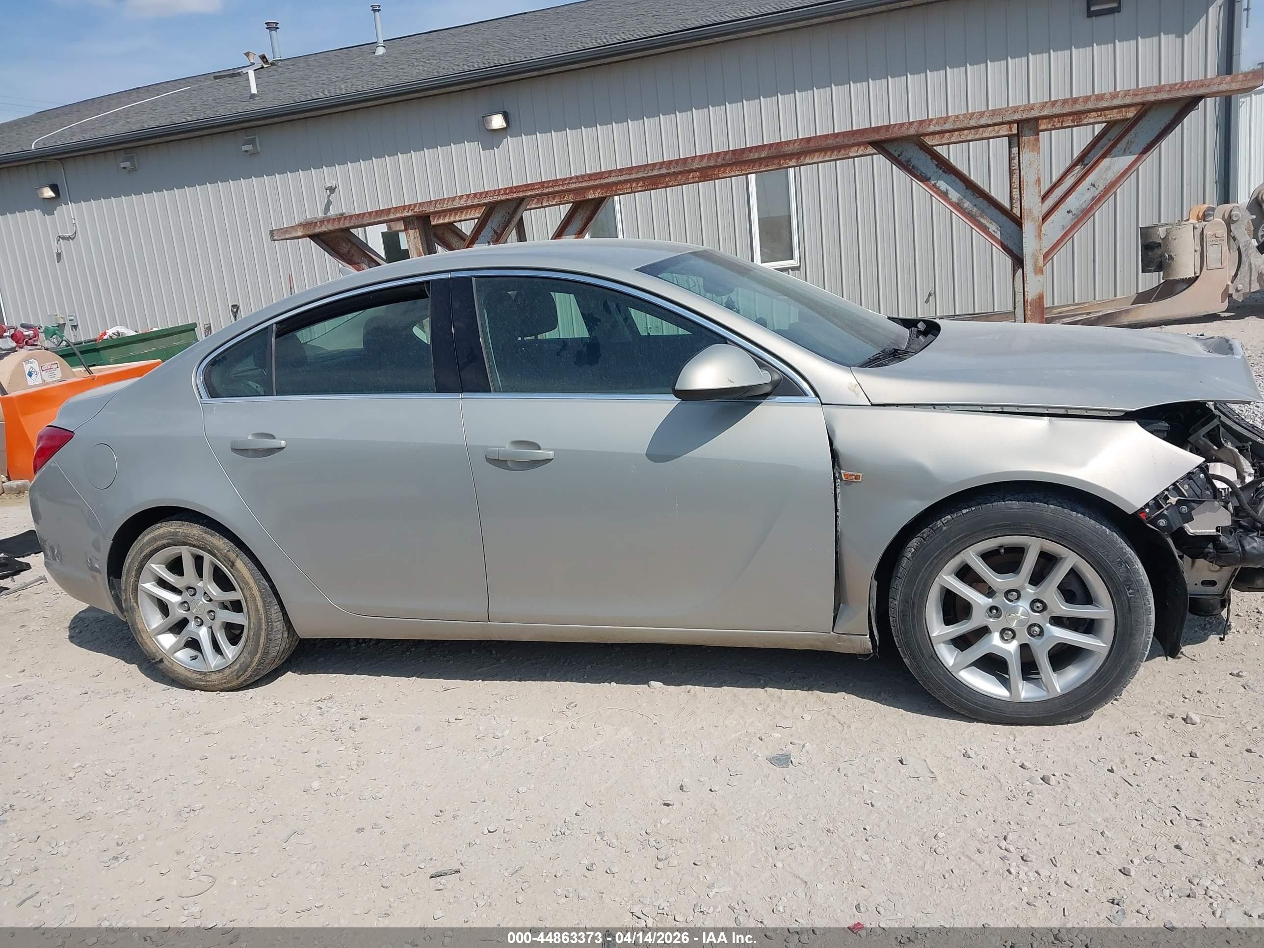 2011 Buick Regal Cxl Turbo Russelsheim Silver vin: W04GZ5GV8B1089150