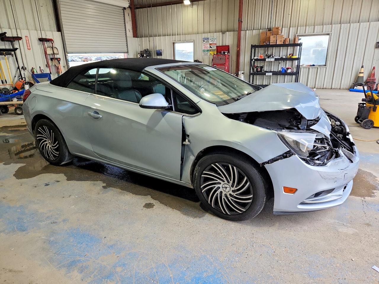 2018 Buick Cascada Premium Silver vin: W04WH3N55JG061694