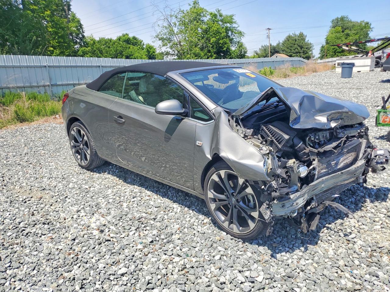 2018 Buick Cascada Premium Gray vin: W04WH3N59JG094651