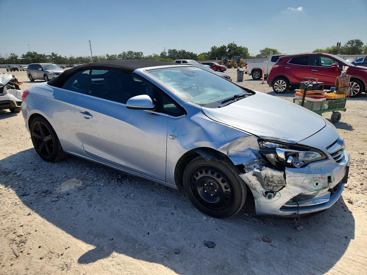 2016 Buick Cascada Premium Silver vin: W04WT3N58GG085625