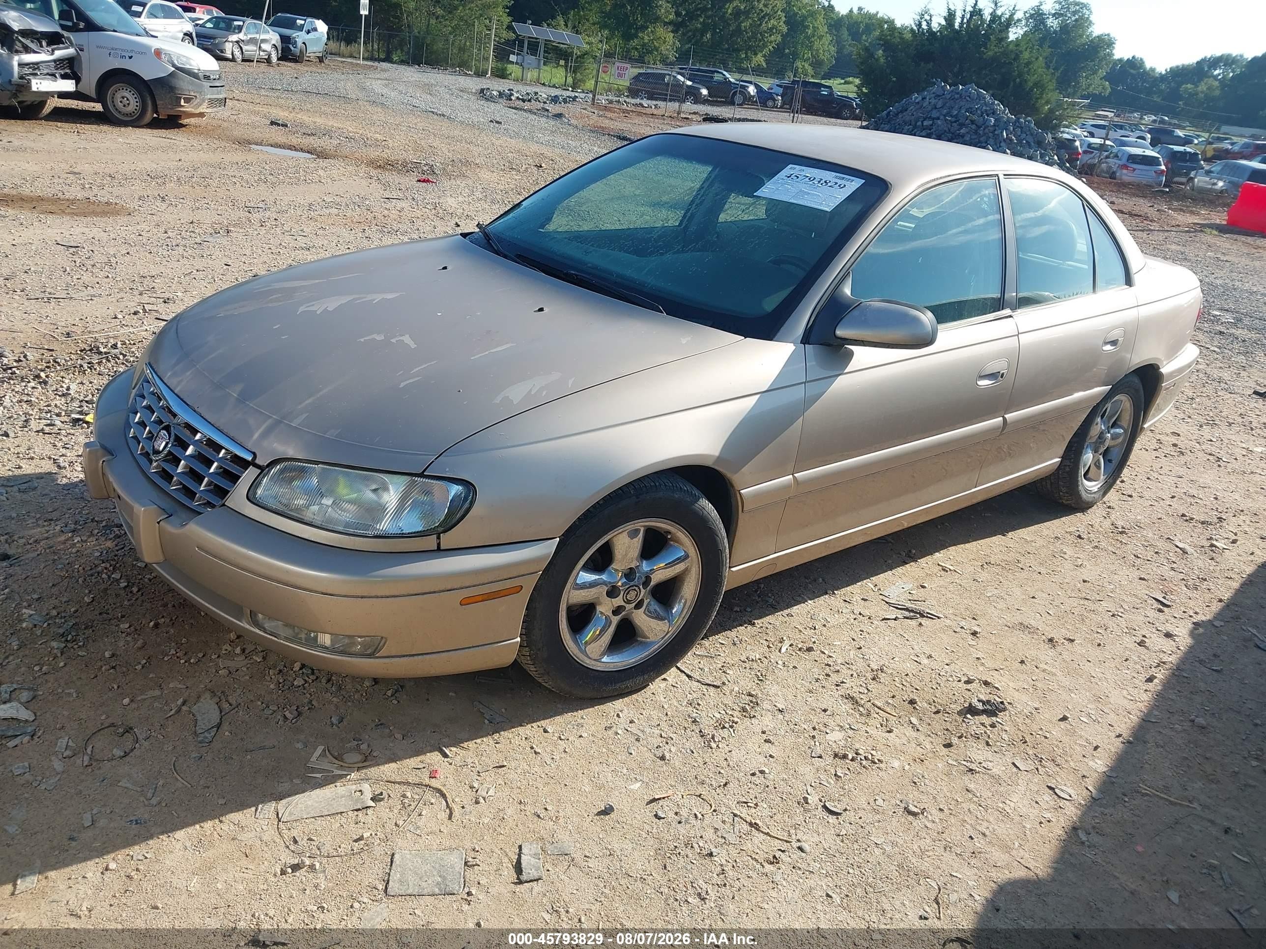 1998 Cadillac Catera Standard Champagne vin: W06VR52R0WR014796
