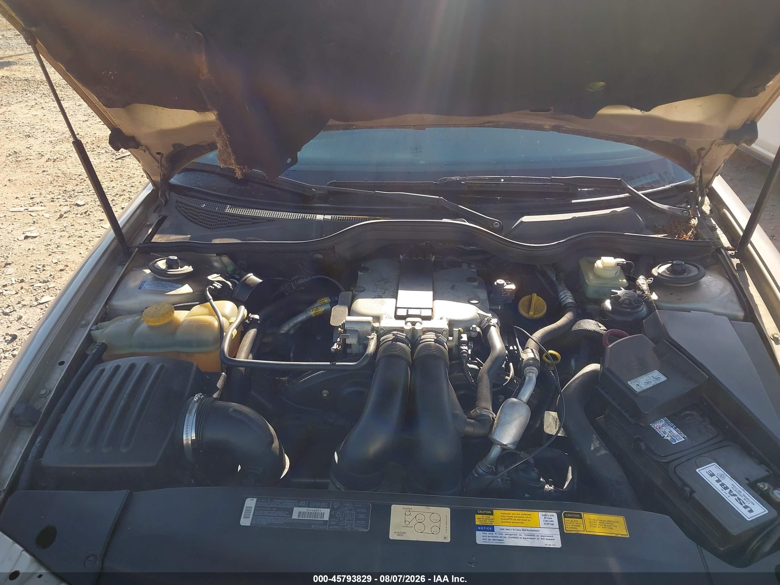 1998 Cadillac Catera Standard Champagne vin: W06VR52R0WR014796
