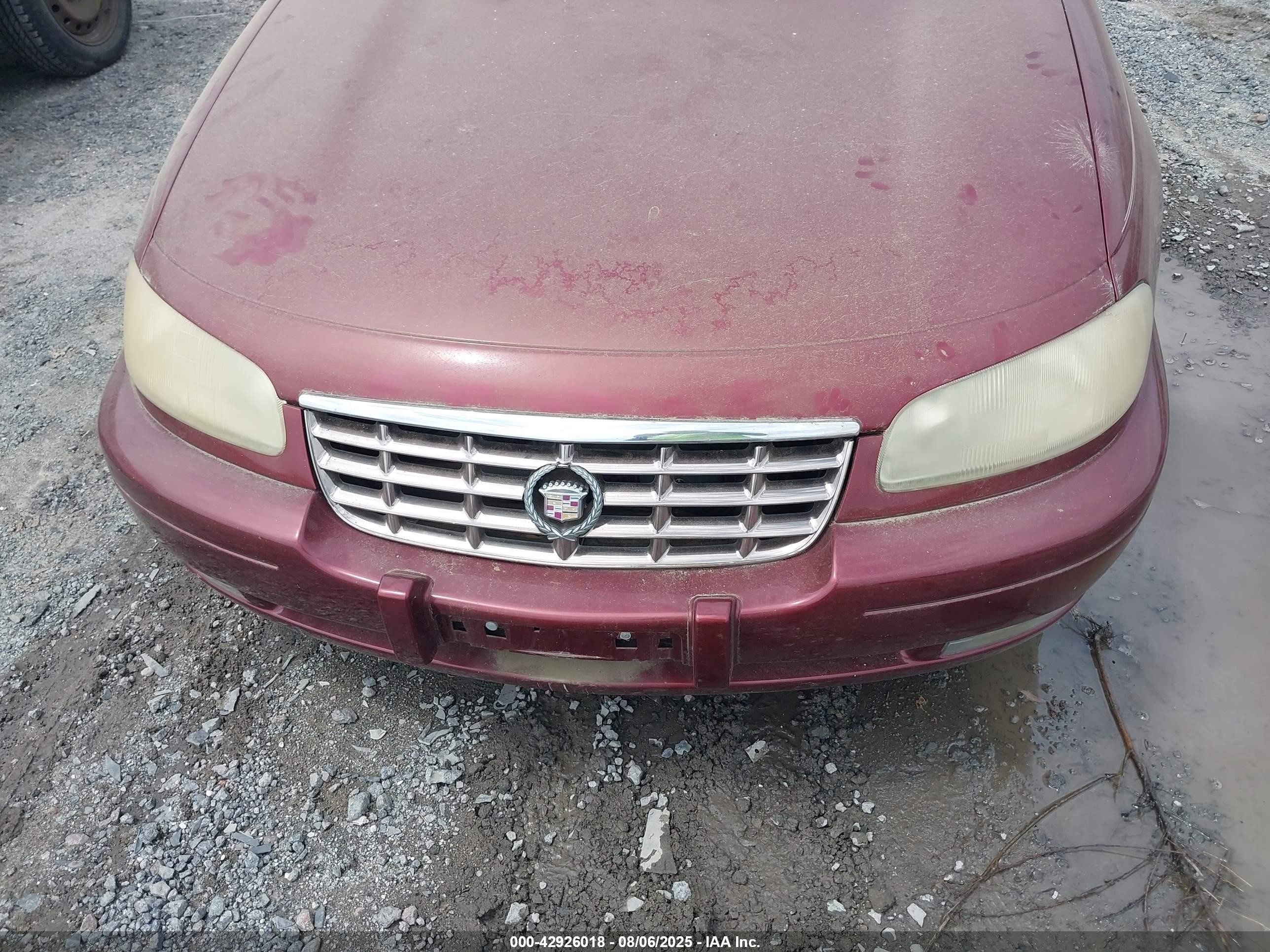 1998 Cadillac Catera Standard Burgundy vin: W06VR52R0WR188951