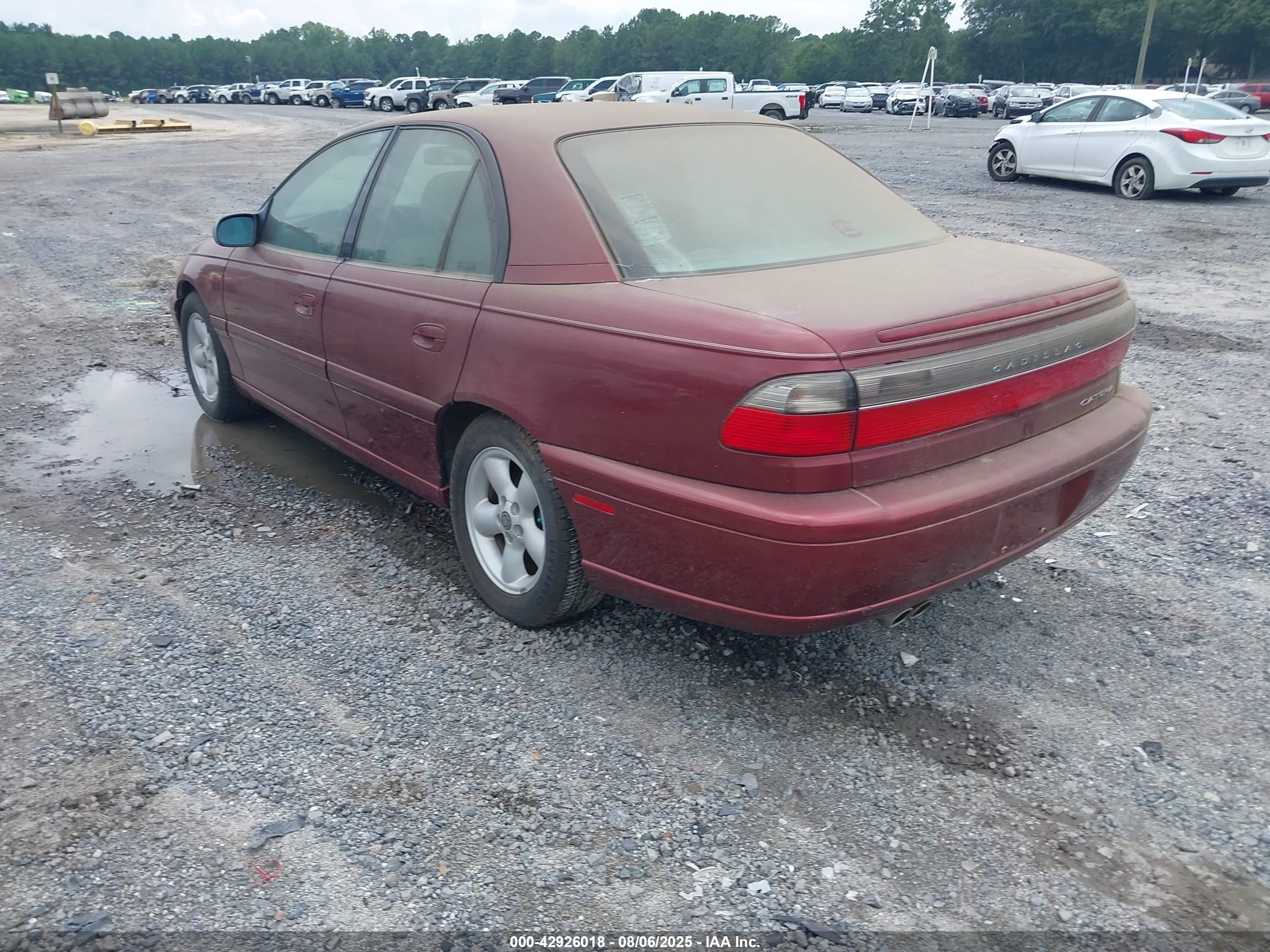 1998 Cadillac Catera Standard Burgundy vin: W06VR52R0WR188951
