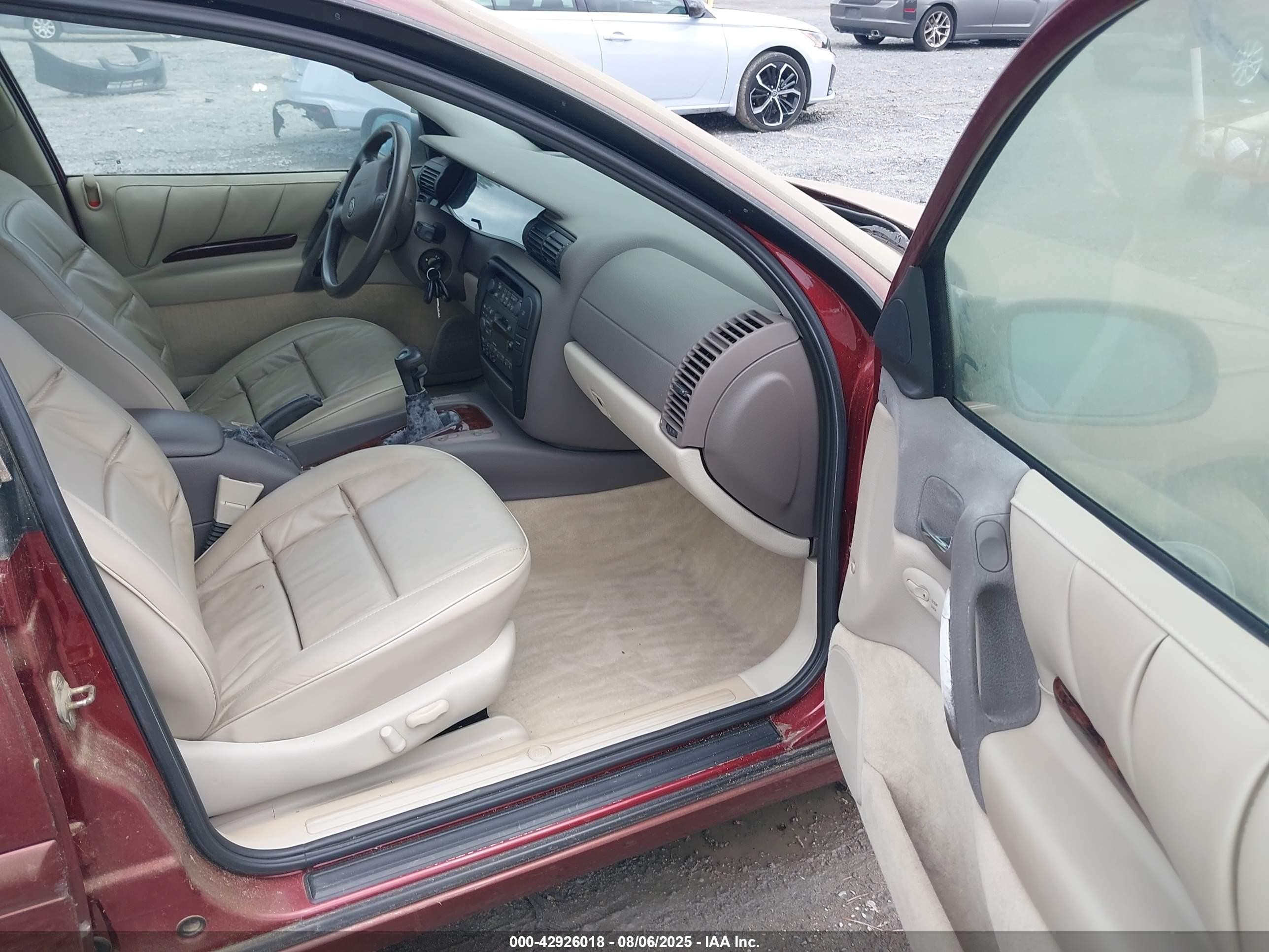 1998 Cadillac Catera Standard Burgundy vin: W06VR52R0WR188951