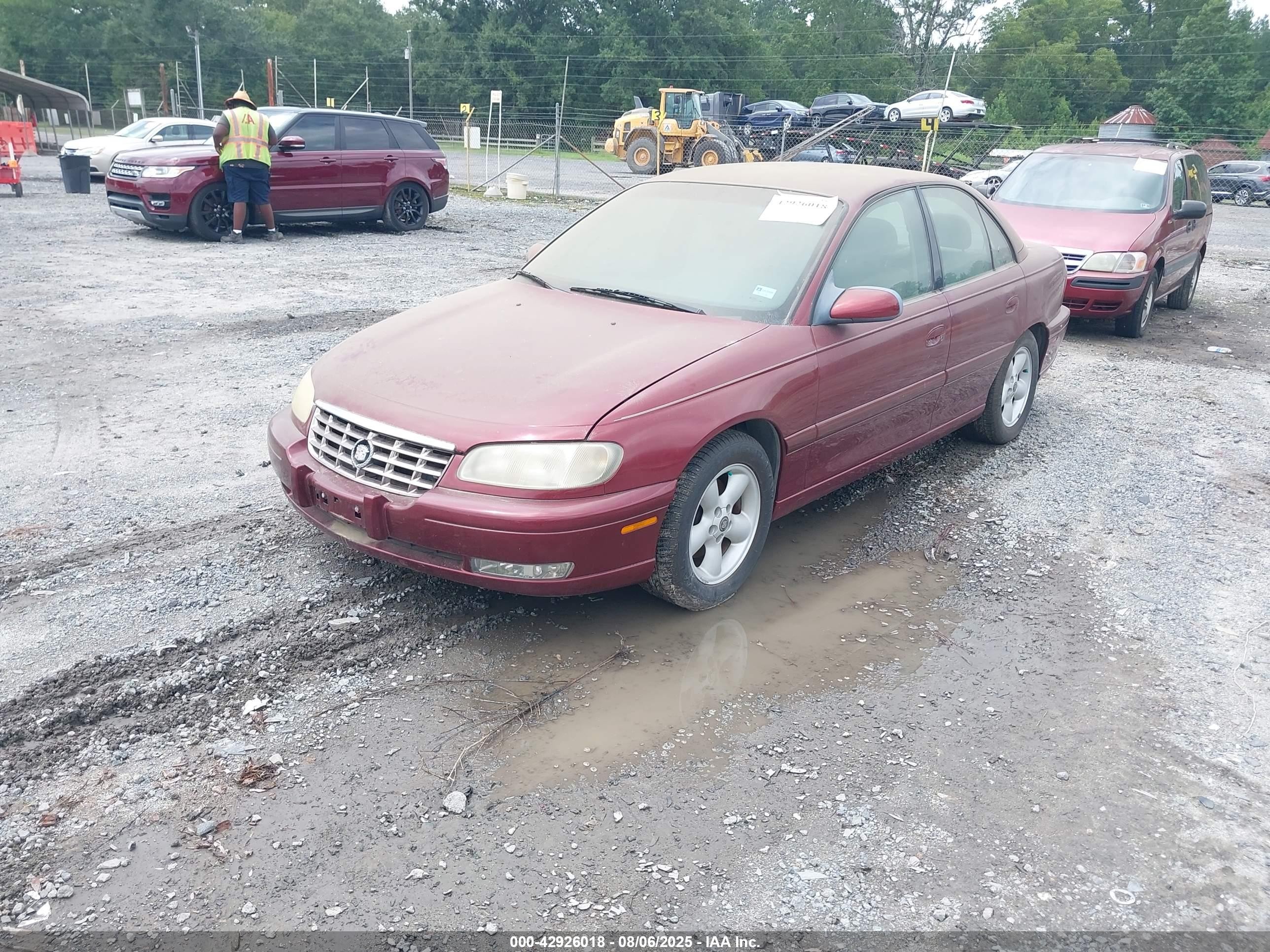 1998 Cadillac Catera Standard Burgundy vin: W06VR52R0WR188951