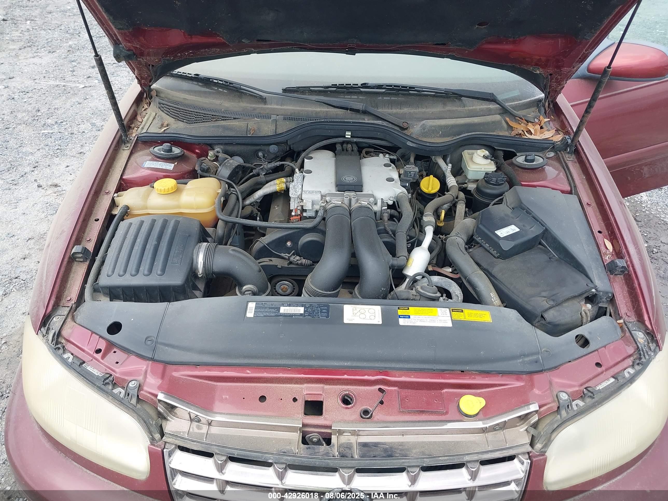 1998 Cadillac Catera Standard Burgundy vin: W06VR52R0WR188951