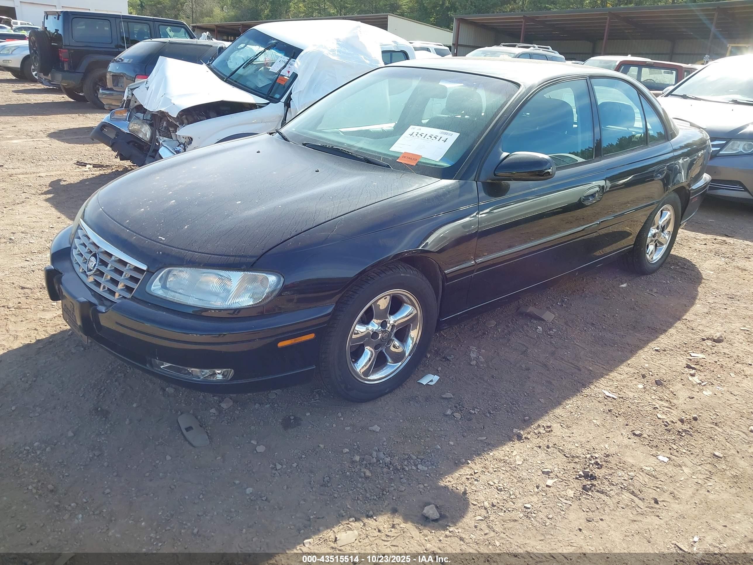 1998 Cadillac Catera Standard Black vin: W06VR52R0WR225691