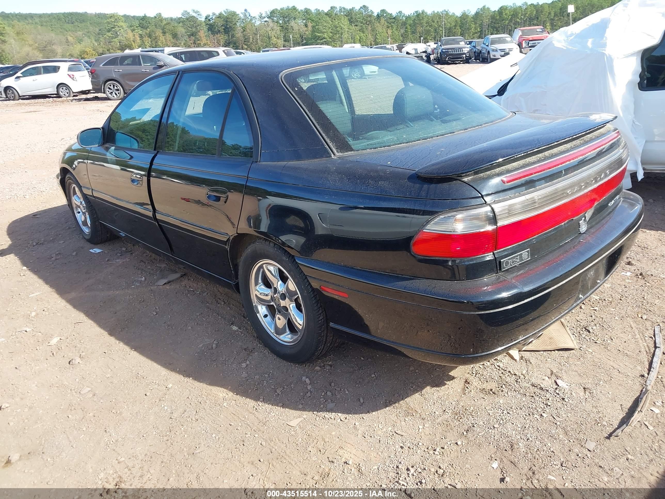 1998 Cadillac Catera Standard Black vin: W06VR52R0WR225691