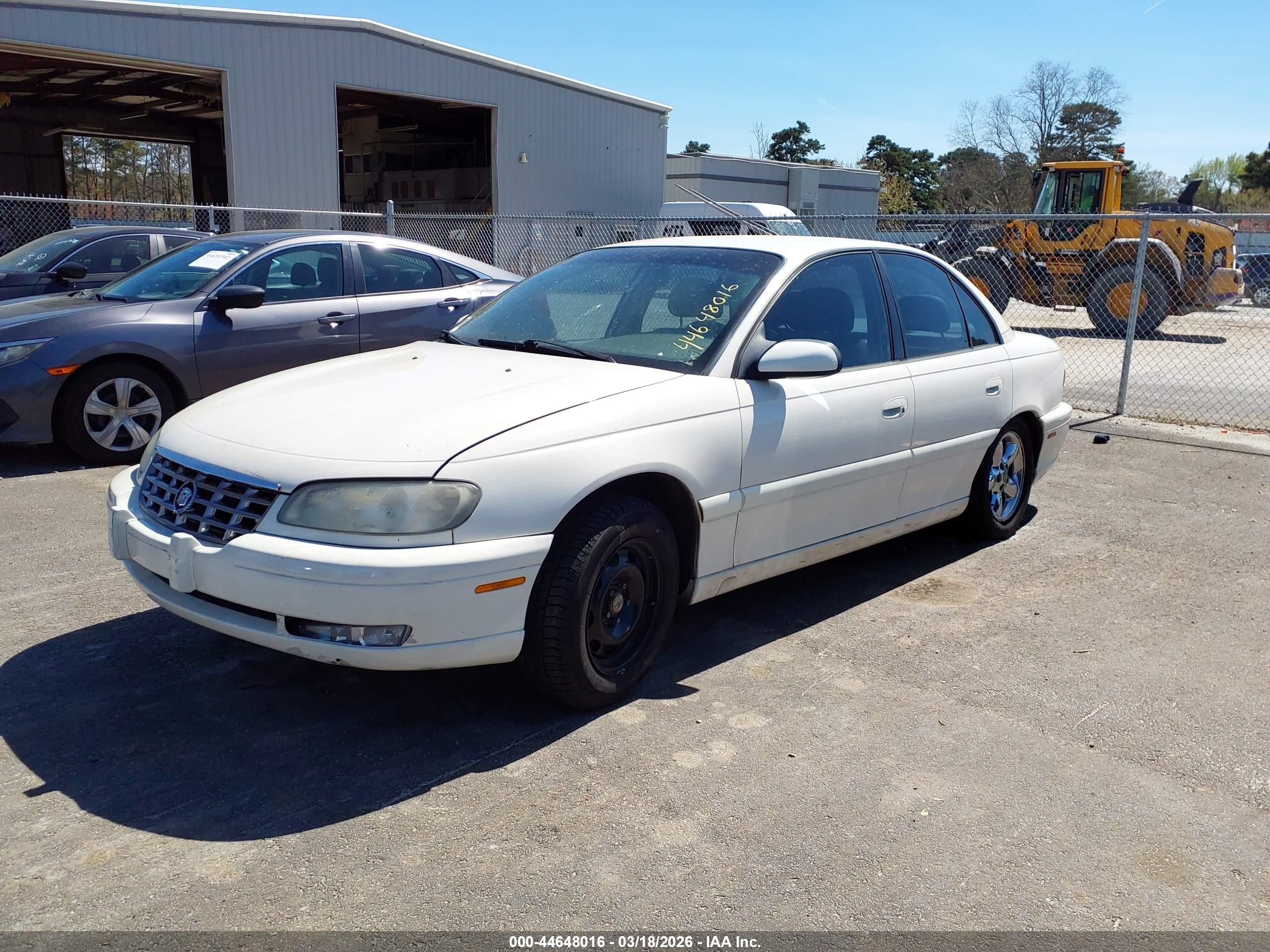 1998 Cadillac Catera Standard White vin: W06VR52R3WR134298