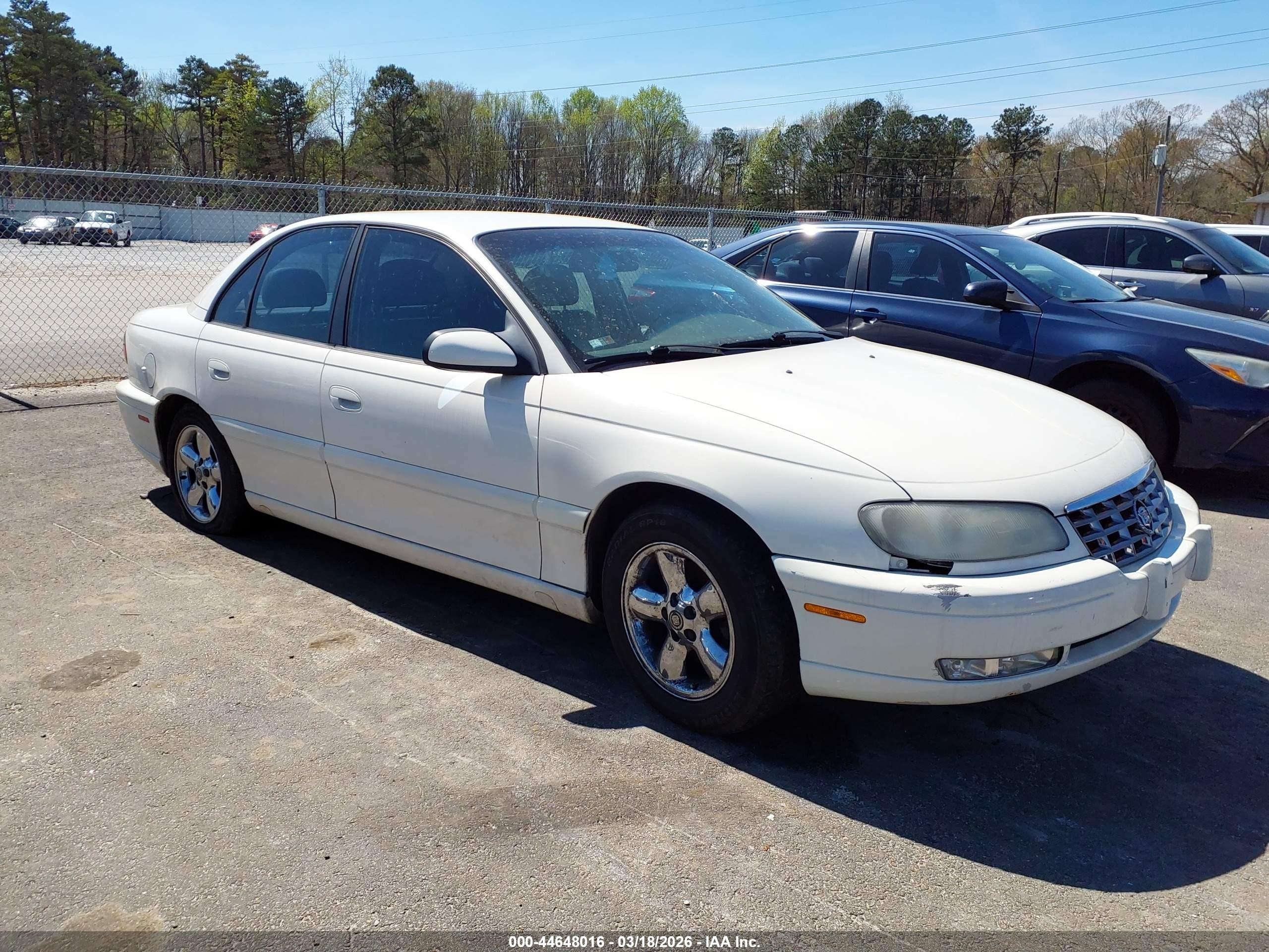 1998 Cadillac Catera Standard White vin: W06VR52R3WR134298