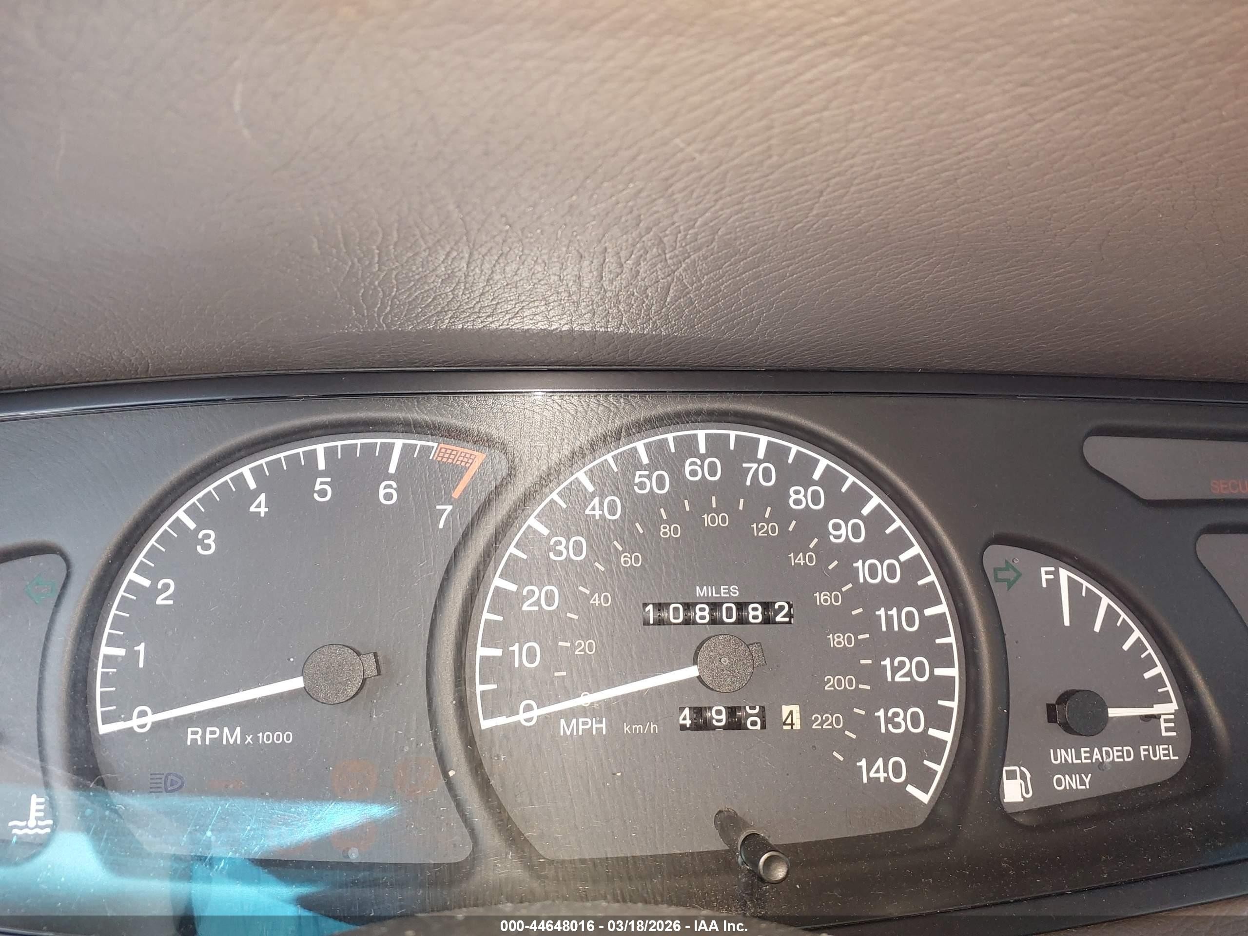 1998 Cadillac Catera Standard White vin: W06VR52R3WR134298