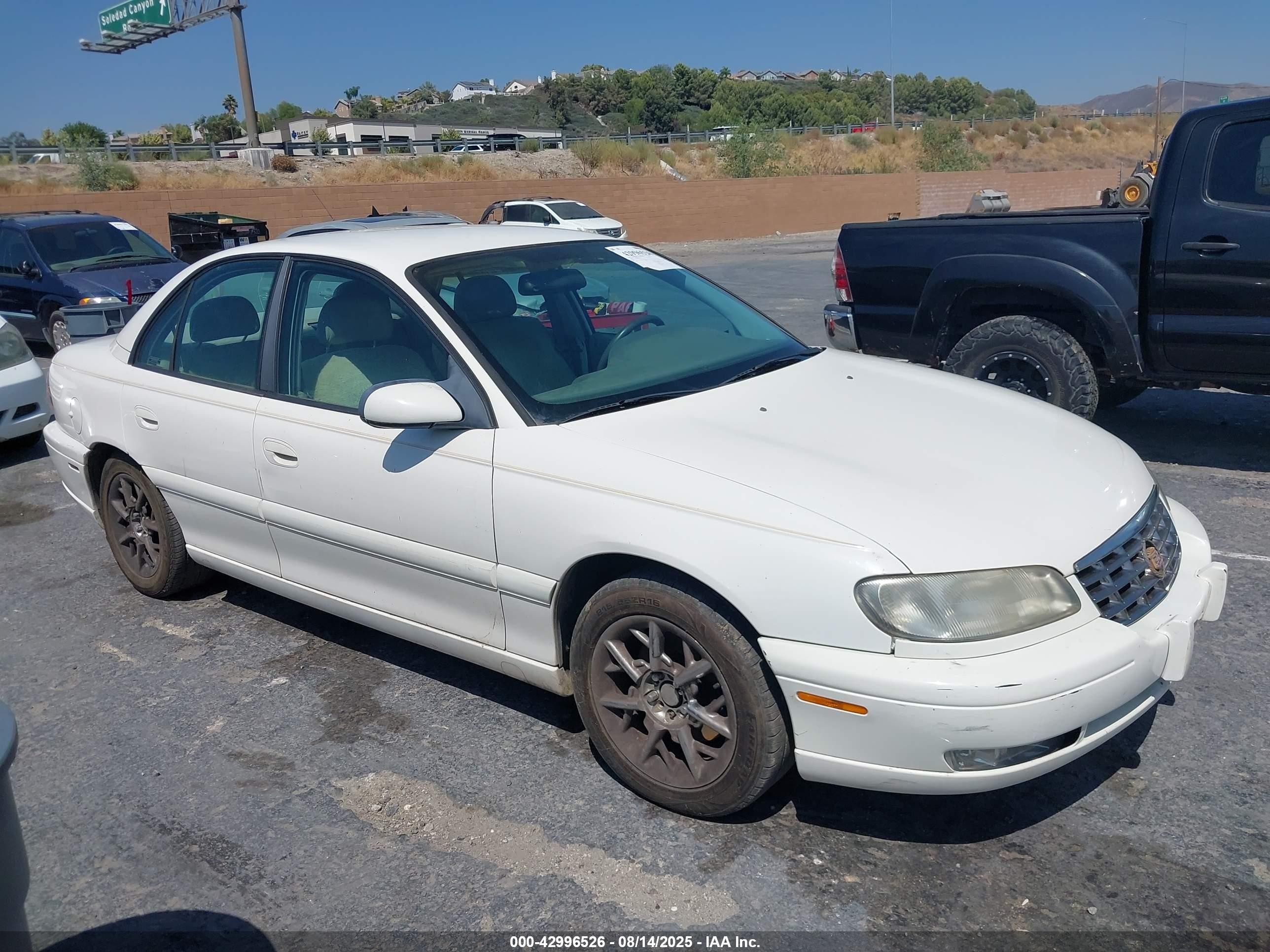 1998 Cadillac Catera   White vin: W06VR52R8WR132613