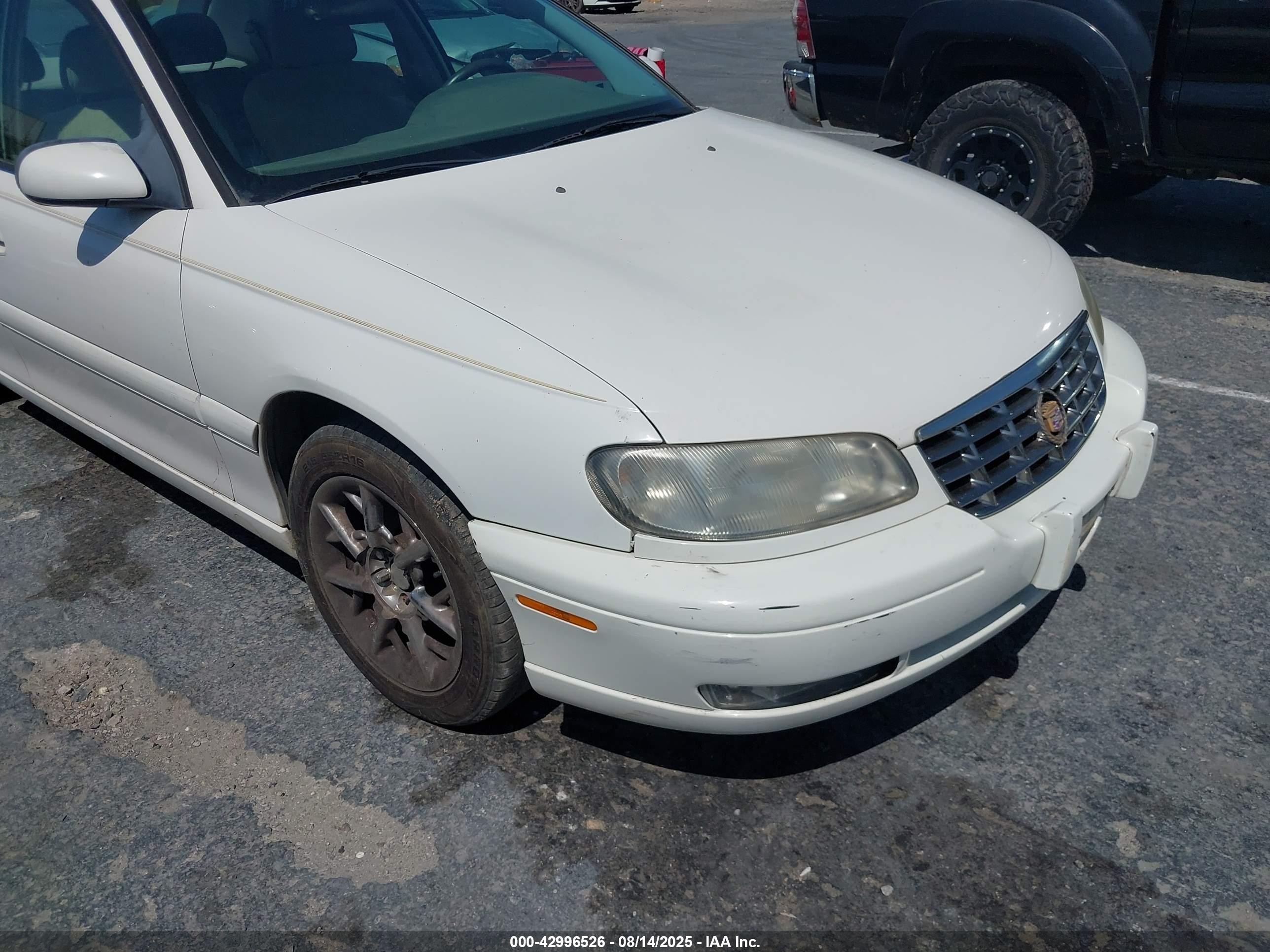 1998 Cadillac Catera   White vin: W06VR52R8WR132613