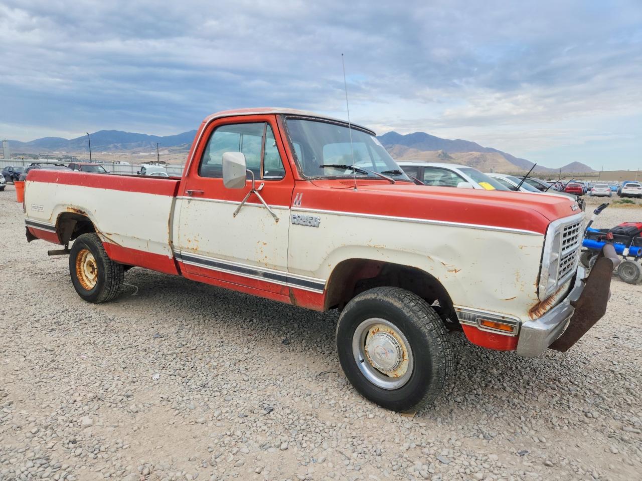 1979 Dodge D150 Pickup Orange vin: W14JE9S206860