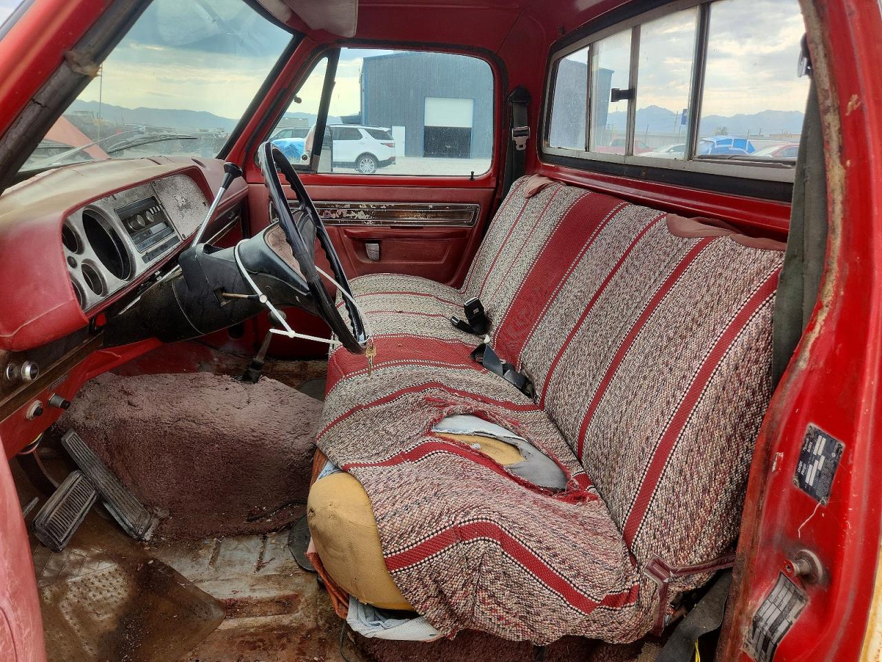 1979 Dodge D150 Pickup Orange vin: W14JE9S206860