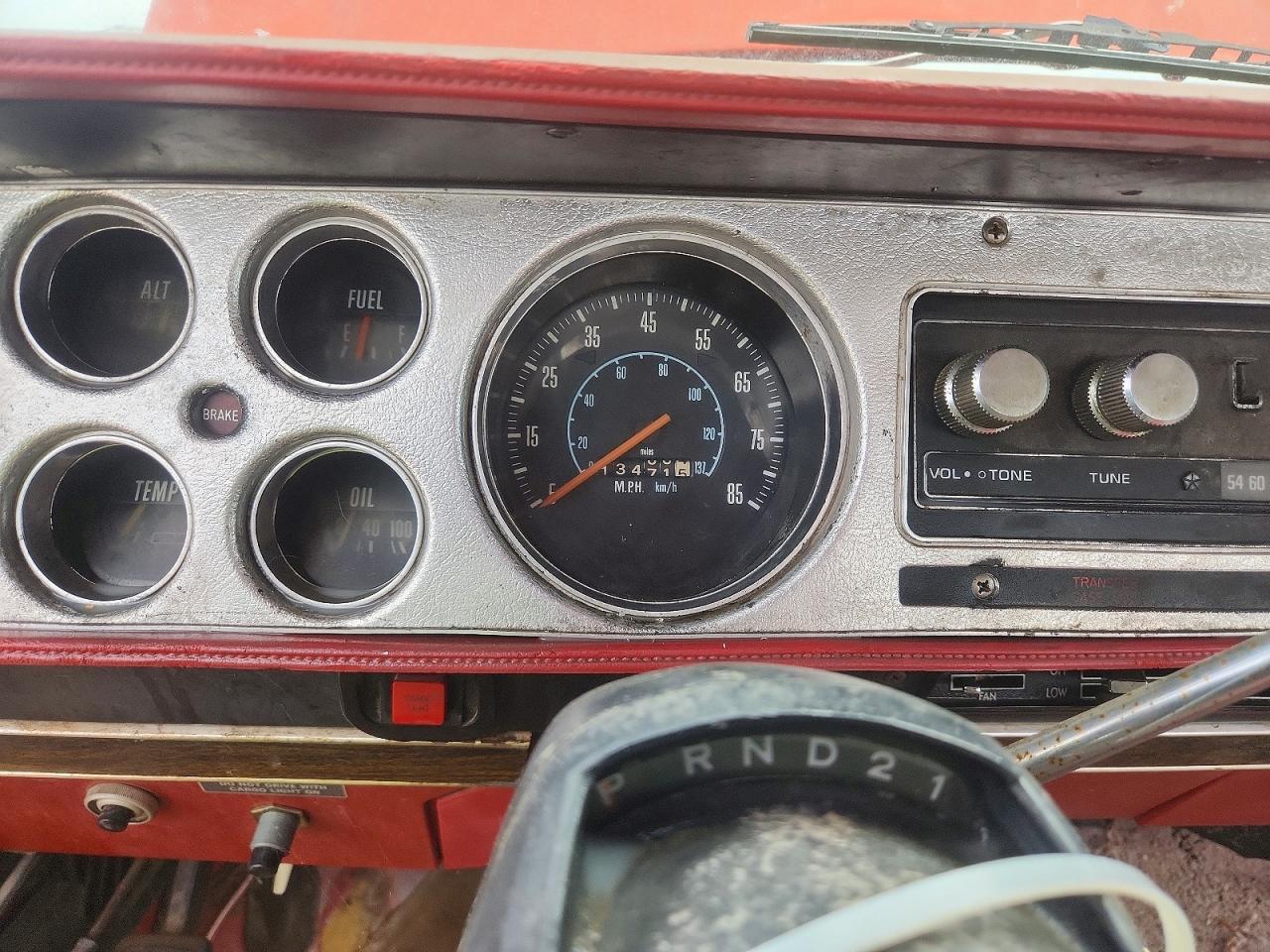 1979 Dodge D150 Pickup Orange vin: W14JE9S206860