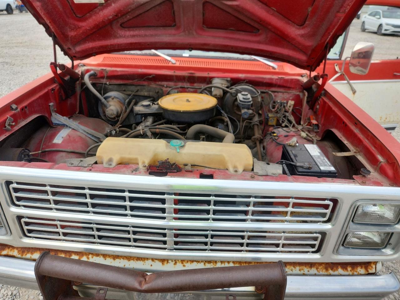 1979 Dodge D150 Pickup Orange vin: W14JE9S206860