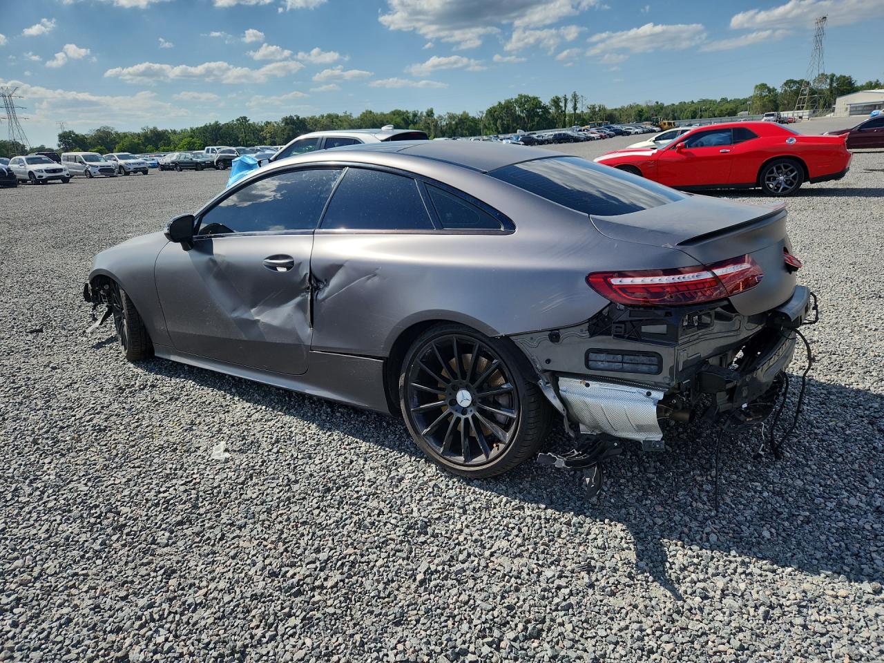2021 Mercedes-benz E Amg 53 Gray vin: W1K1J6BB9MF150796