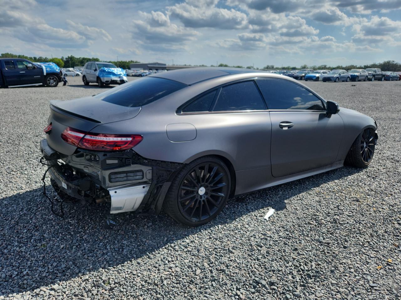 2021 Mercedes-benz E Amg 53 Gray vin: W1K1J6BB9MF150796