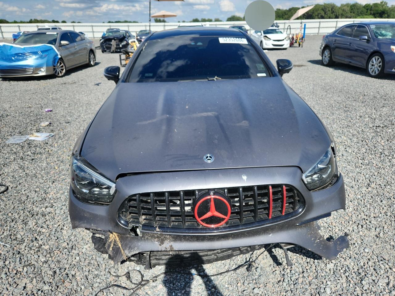 2021 Mercedes-benz E Amg 53 Gray vin: W1K1J6BB9MF150796