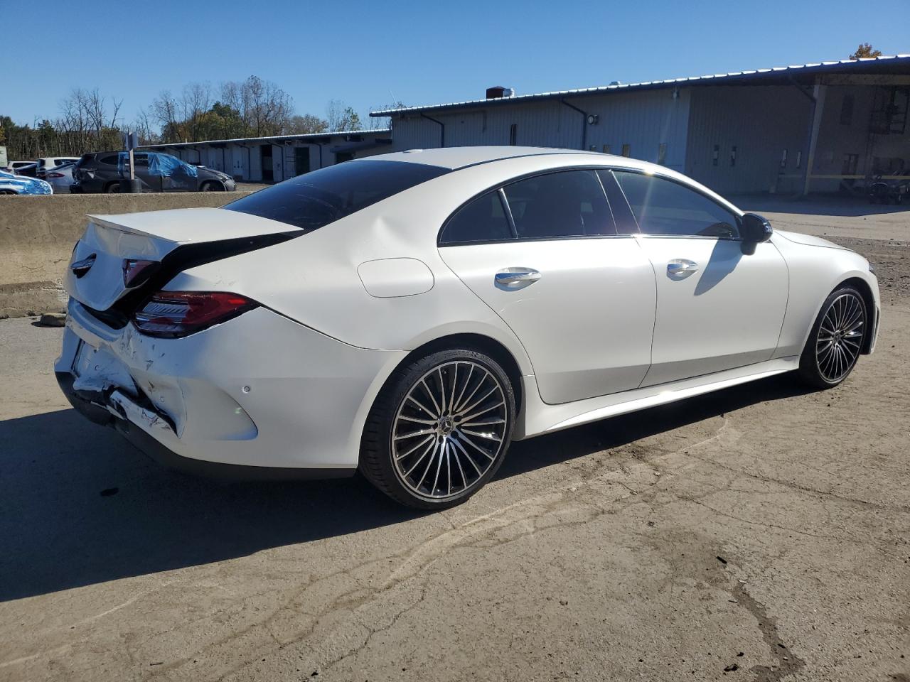 2022 Mercedes-benz Cls 450 4matic White vin: W1K2J5KB4NA098975