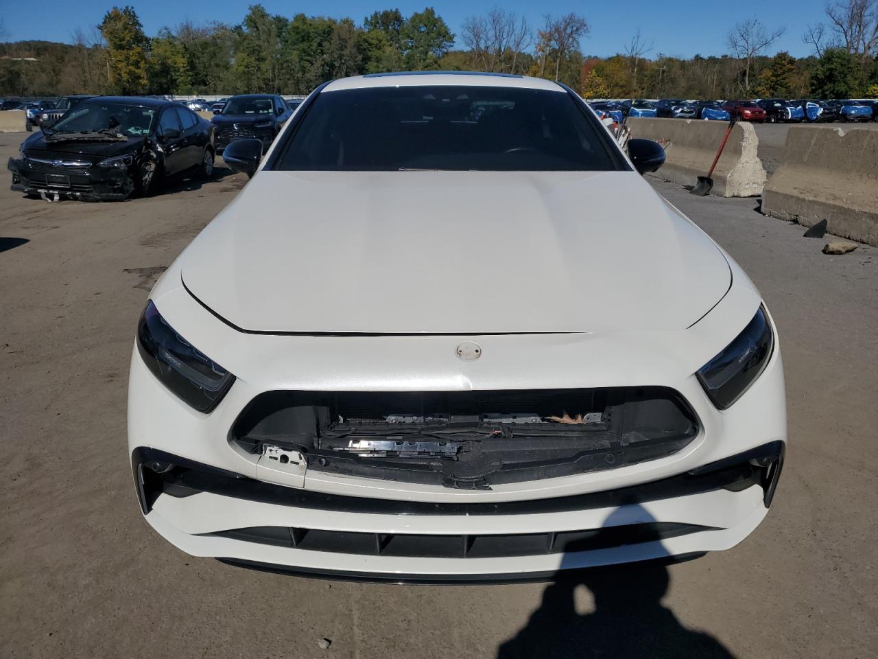 2022 Mercedes-benz Cls 450 4matic White vin: W1K2J5KB4NA098975