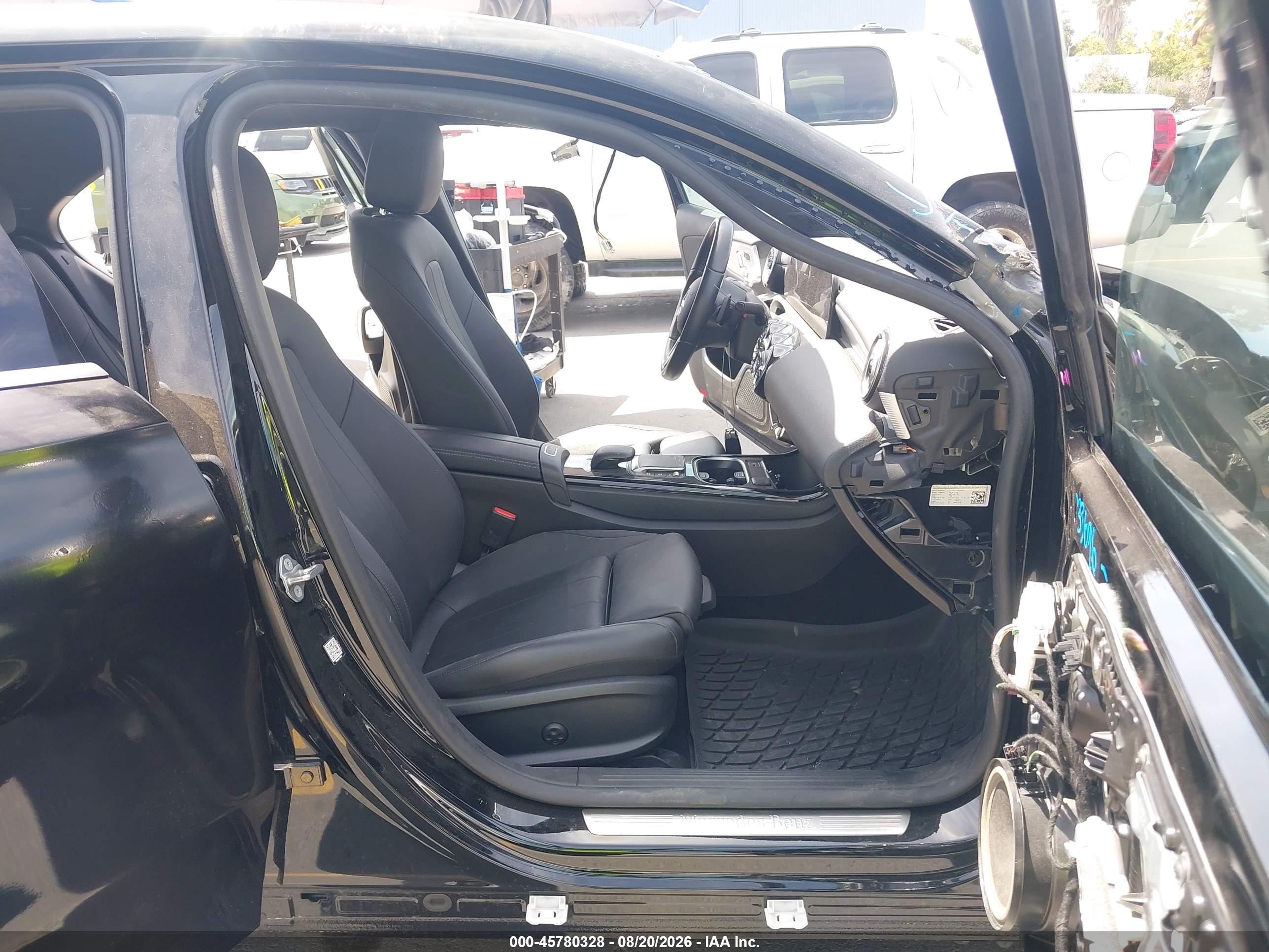 2022 Mercedes-benz A 220   Black vin: W1K3G4EB2NJ336492