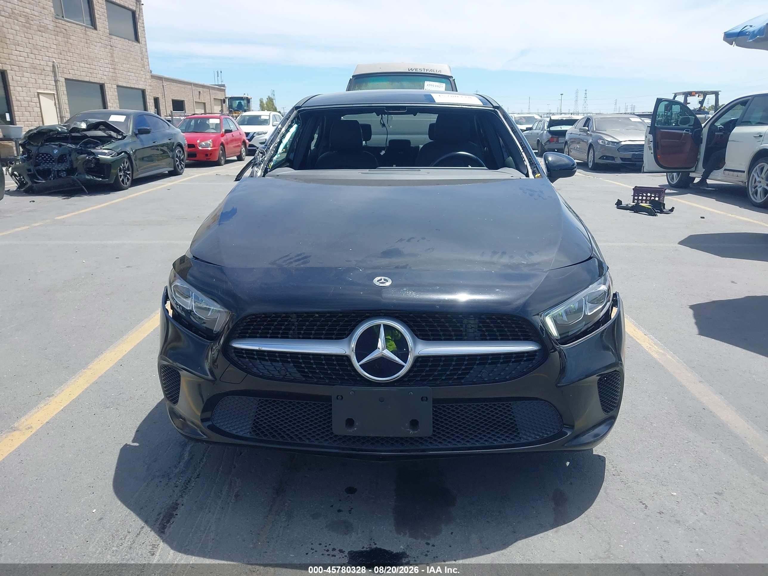 2022 Mercedes-benz A 220   Black vin: W1K3G4EB2NJ336492