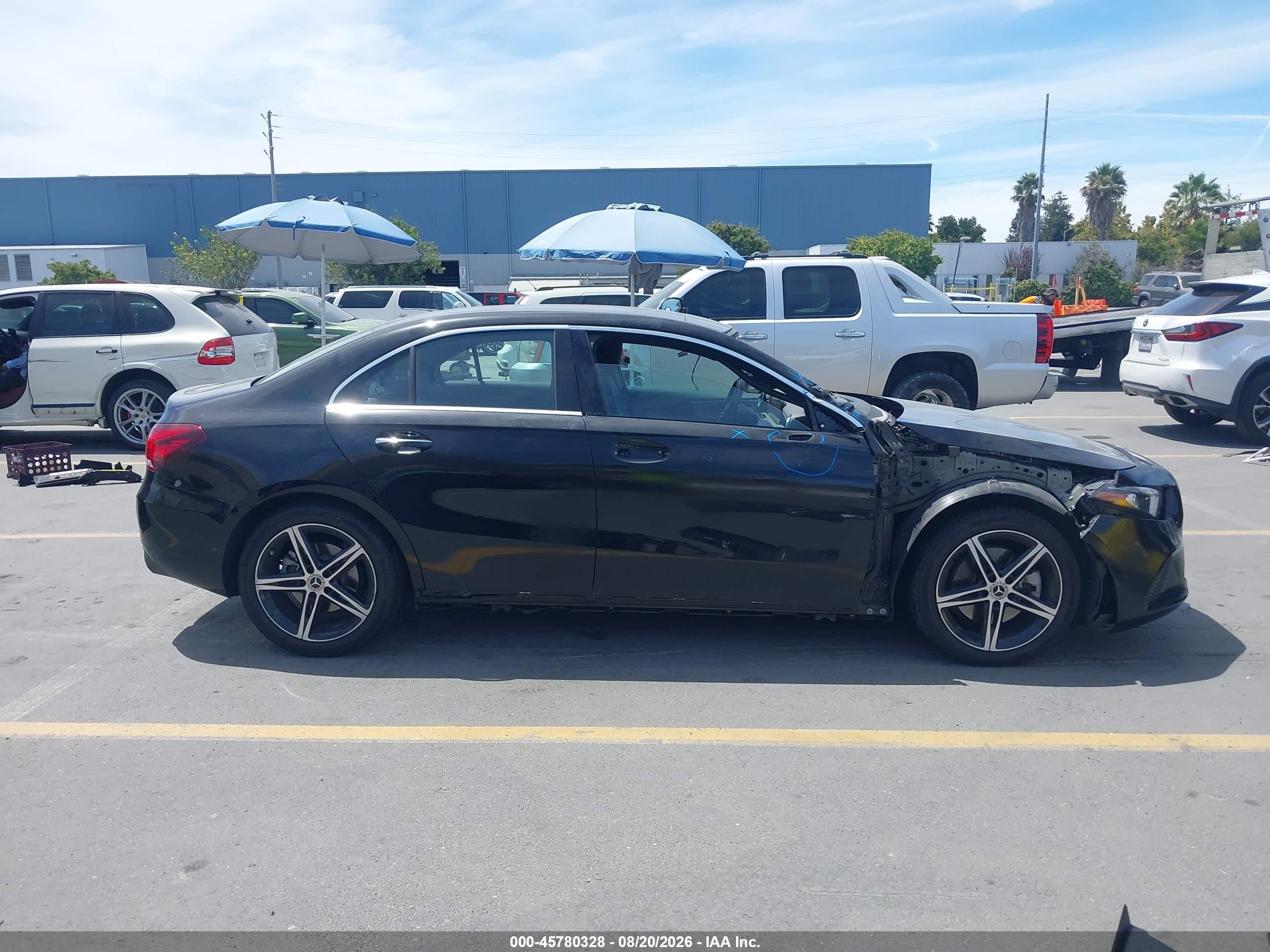 2022 Mercedes-benz A 220   Black vin: W1K3G4EB2NJ336492