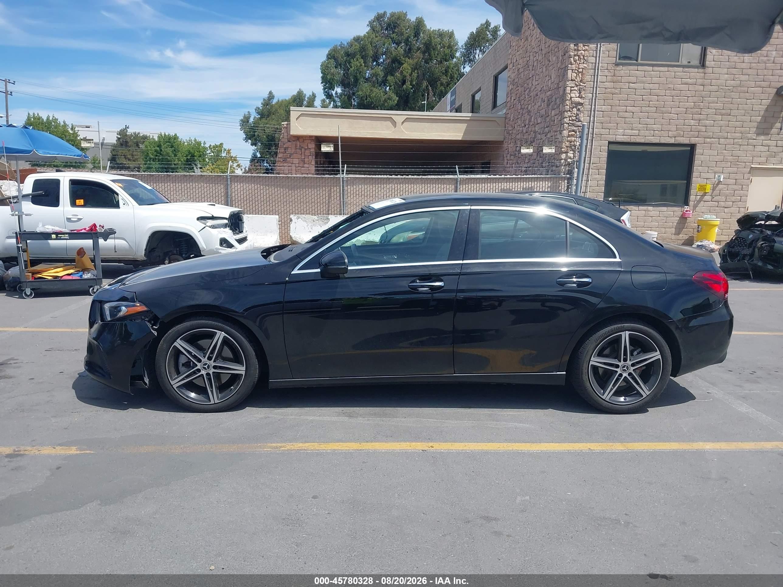 2022 Mercedes-benz A 220   Black vin: W1K3G4EB2NJ336492
