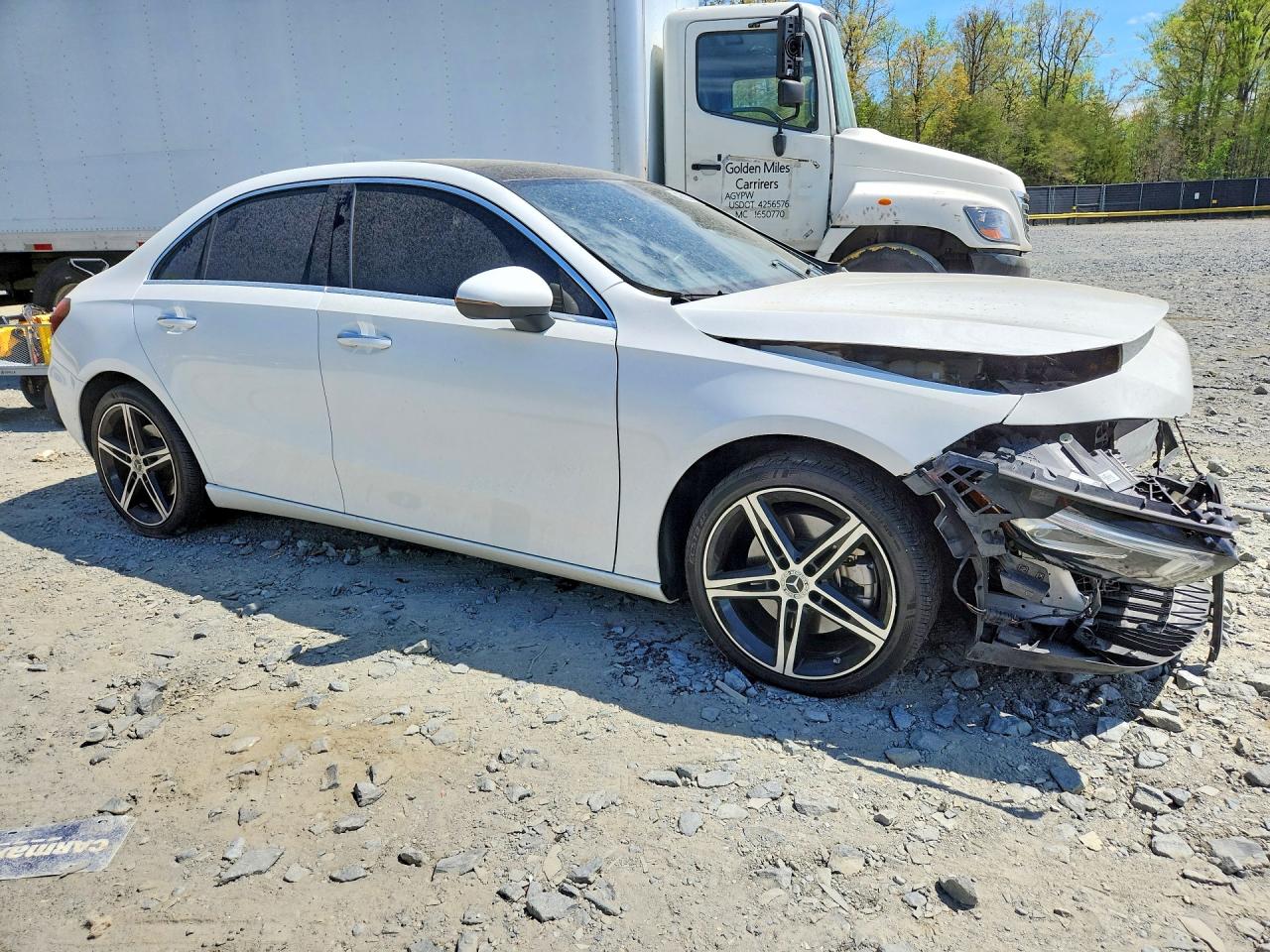 2022 Mercedes-benz A 220 4matic White vin: W1K3G4FB0NJ357002