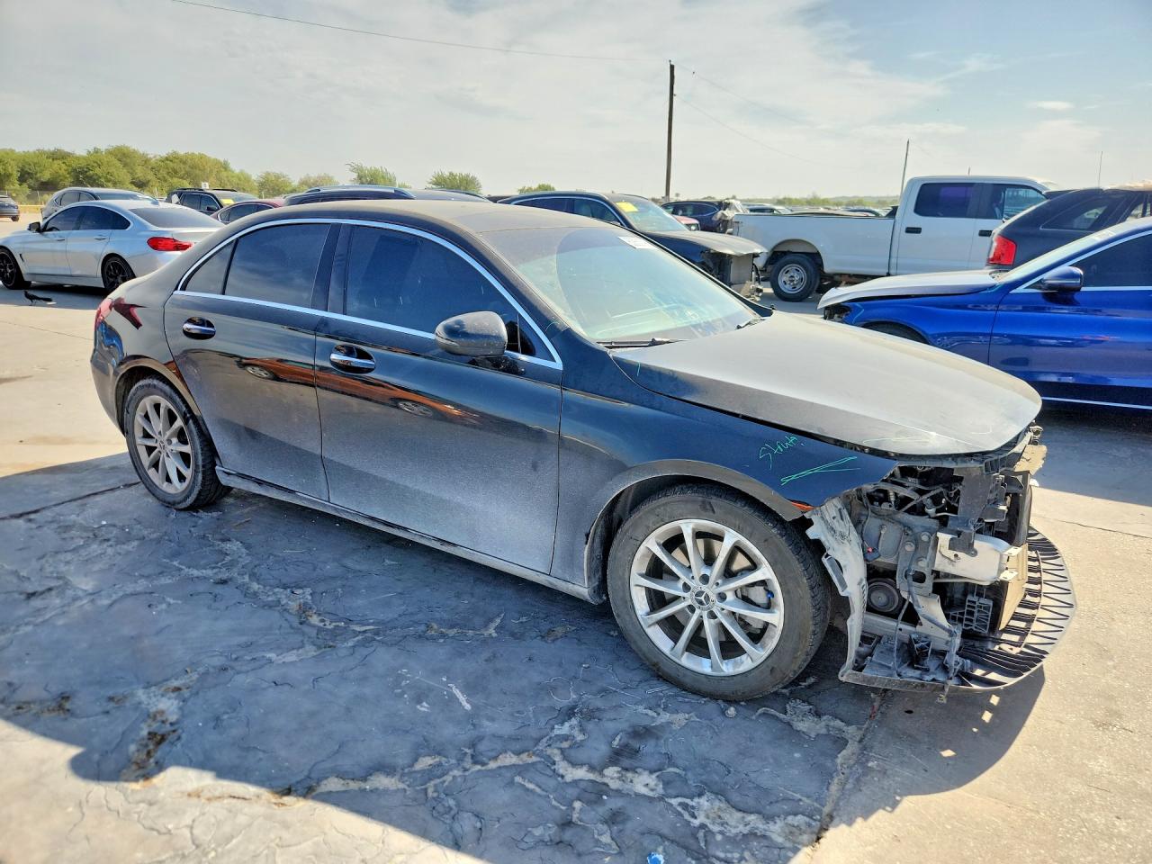 2021 Mercedes-benz A 220 4matic Black vin: W1K3G4FBXMJ283201