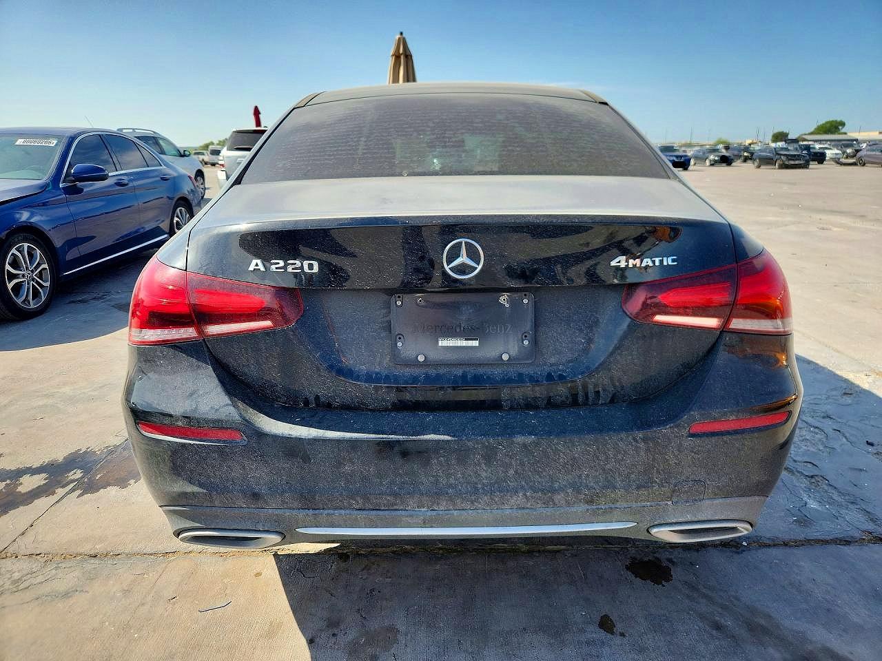 2021 Mercedes-benz A 220 4matic Black vin: W1K3G4FBXMJ283201