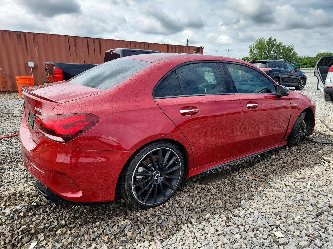 2021 Mercedes-benz A 35 Amg Red vin: W1K3G5BB0MJ313060