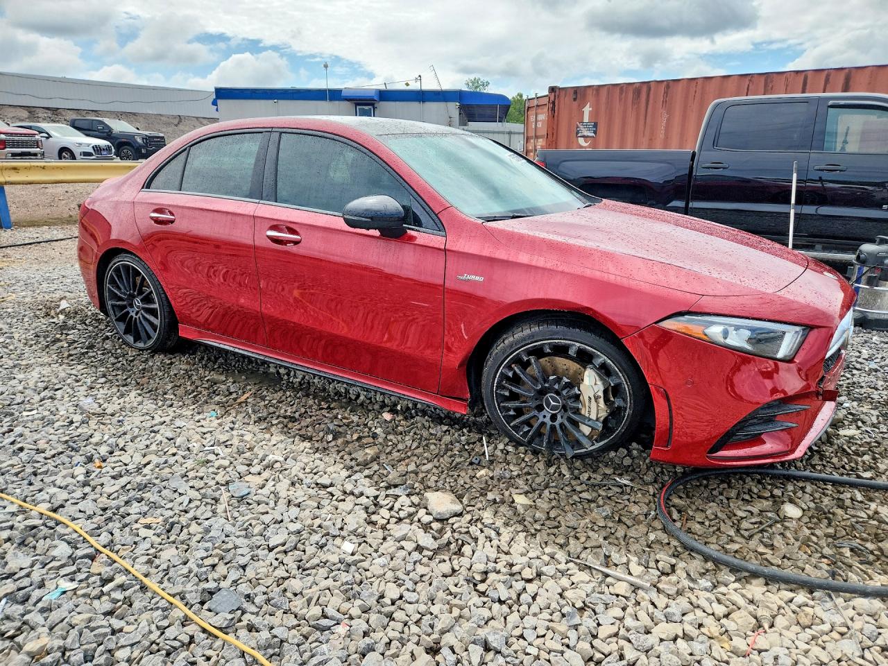 2021 Mercedes-benz A 35 Amg Red vin: W1K3G5BB0MJ313060
