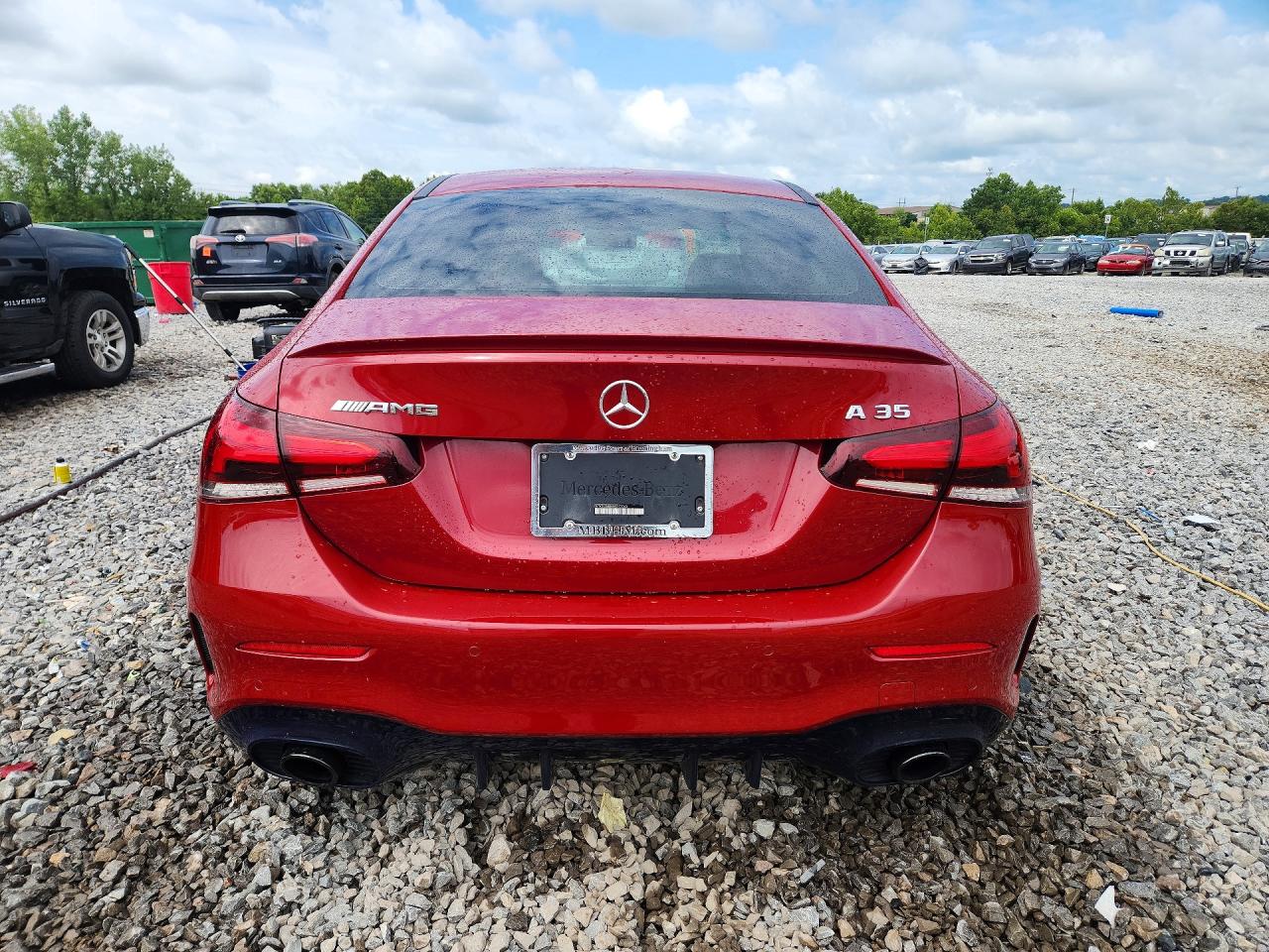 2021 Mercedes-benz A 35 Amg Red vin: W1K3G5BB0MJ313060