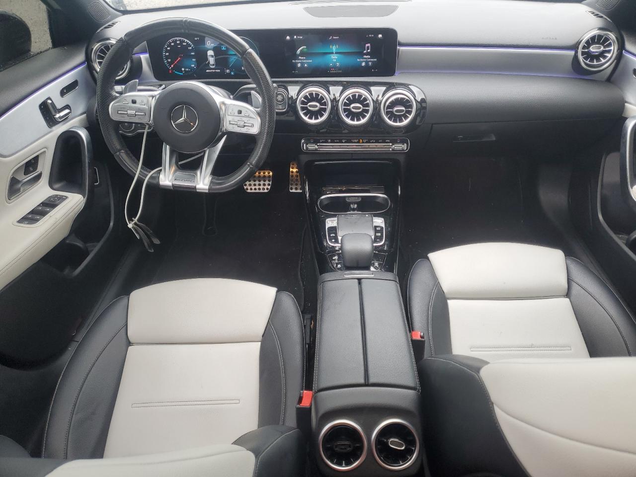 2020 Mercedes-benz A 35 Amg Белый vin: W1K3G5BB8LJ219233