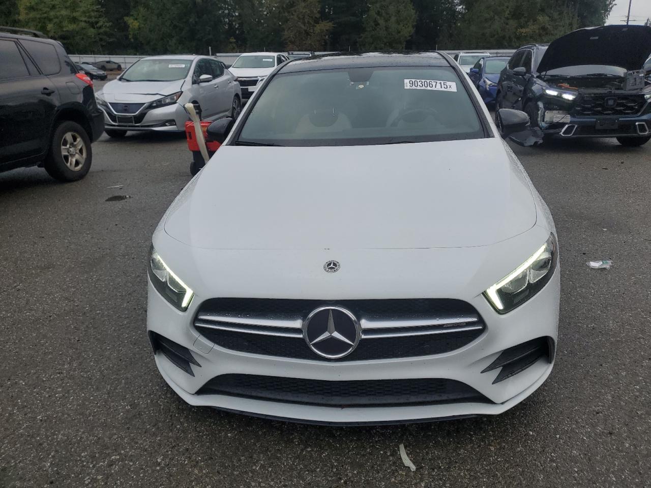 2020 Mercedes-benz A 35 Amg Белый vin: W1K3G5BB8LJ219233