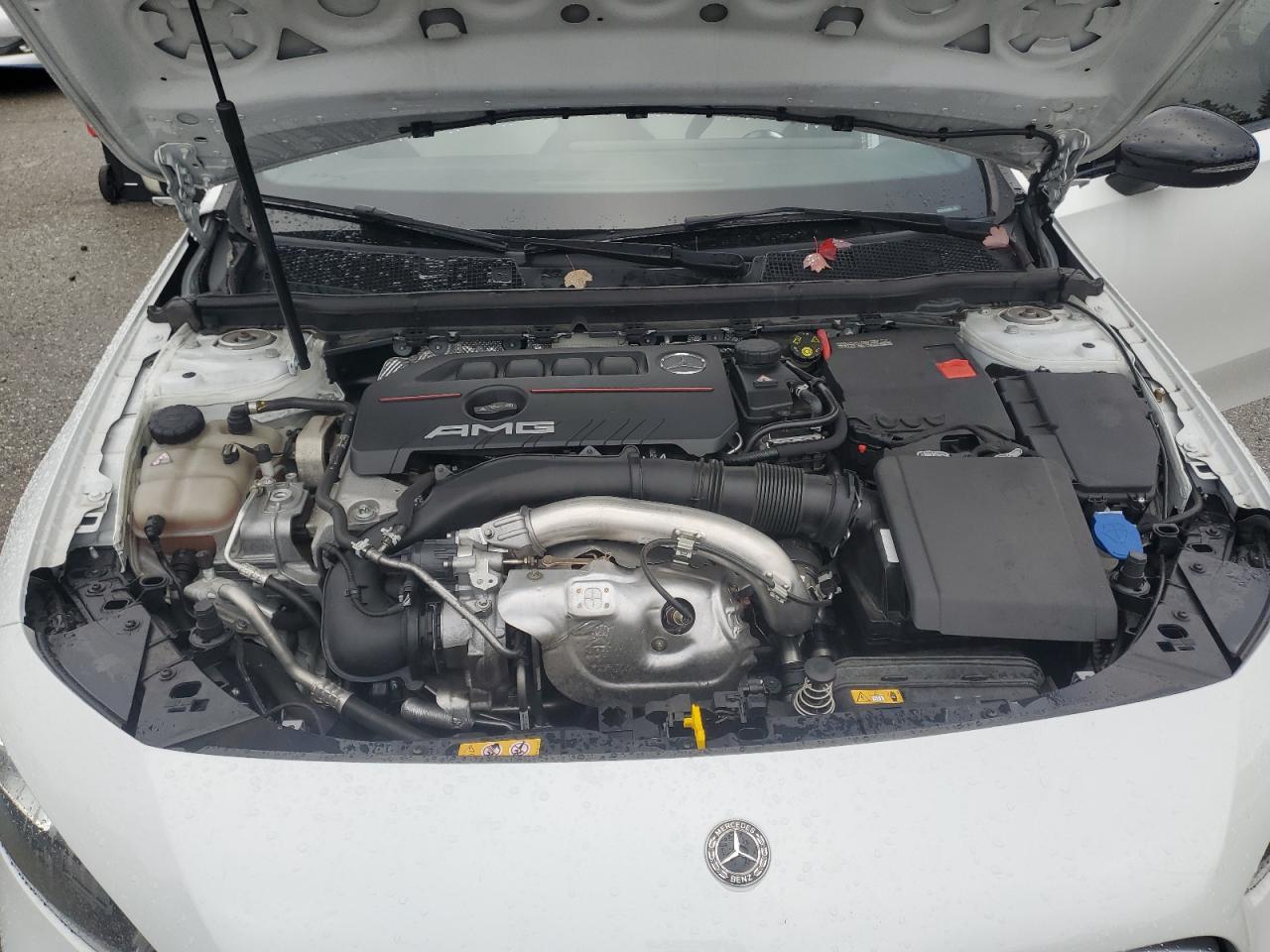 2020 Mercedes-benz A 35 Amg Белый vin: W1K3G5BB8LJ219233